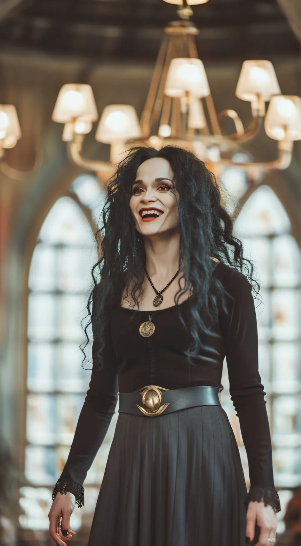 ai character: Bellatrix  background