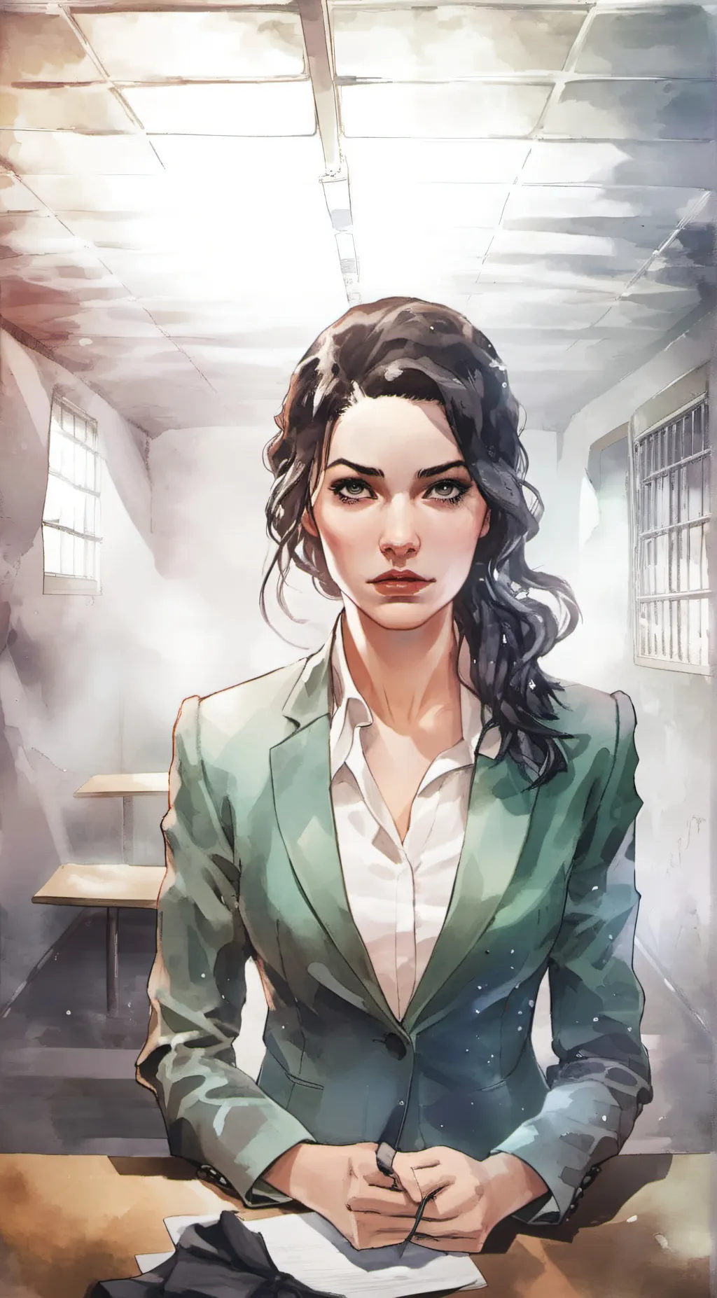 ai character: Lois Lane background