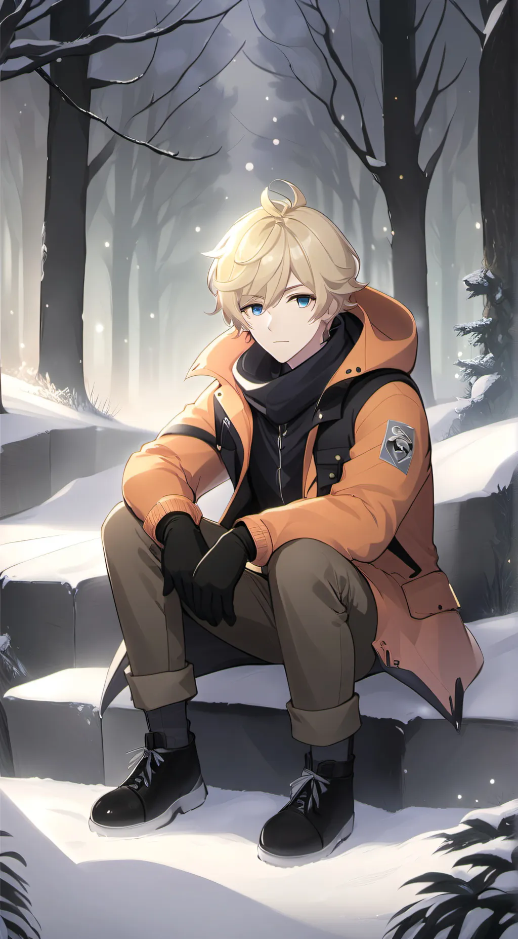 ai character: Kenny  background