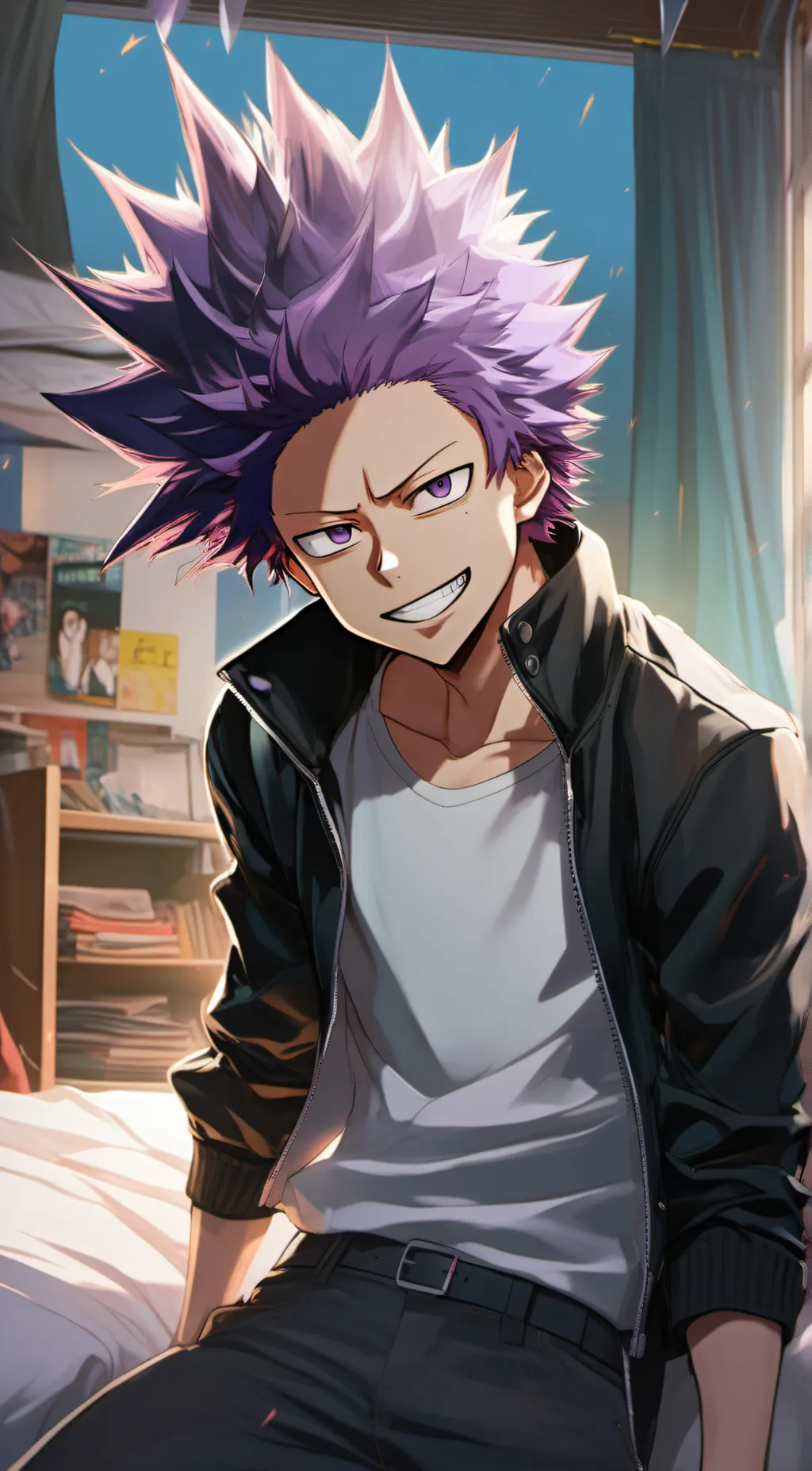 ai character: Hitoshi Shinsou background