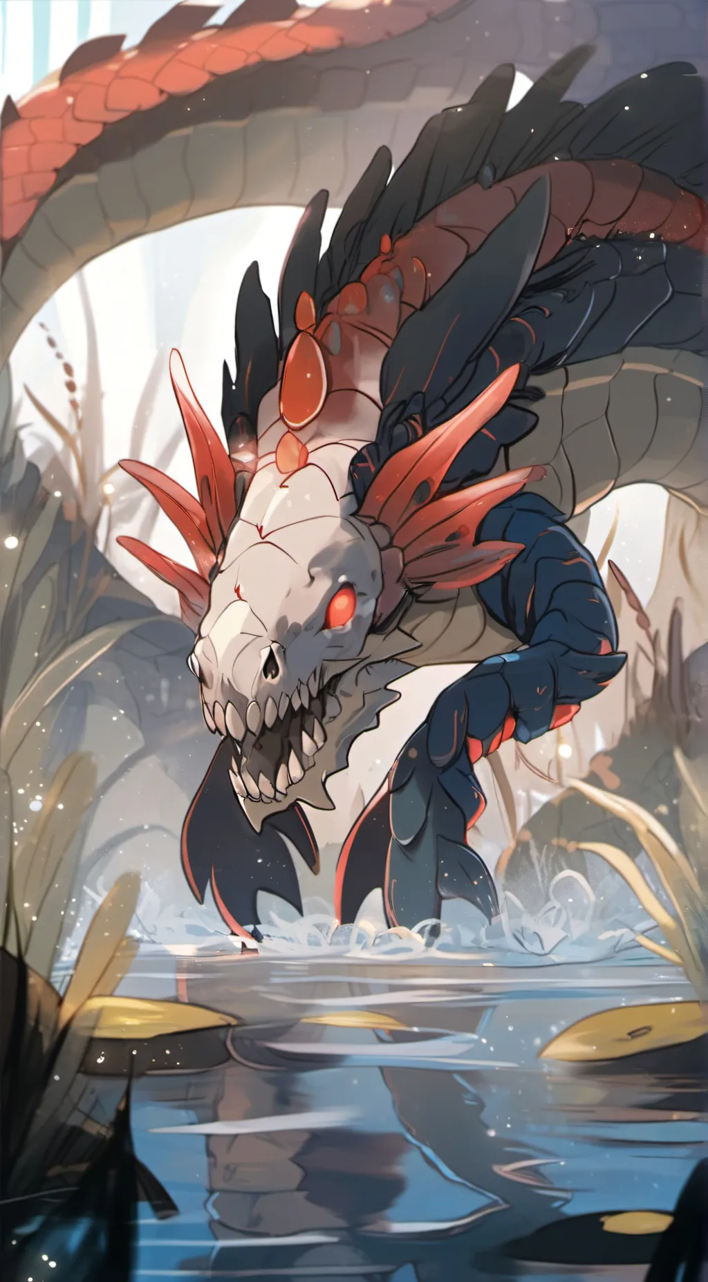 ai character: Crackler background