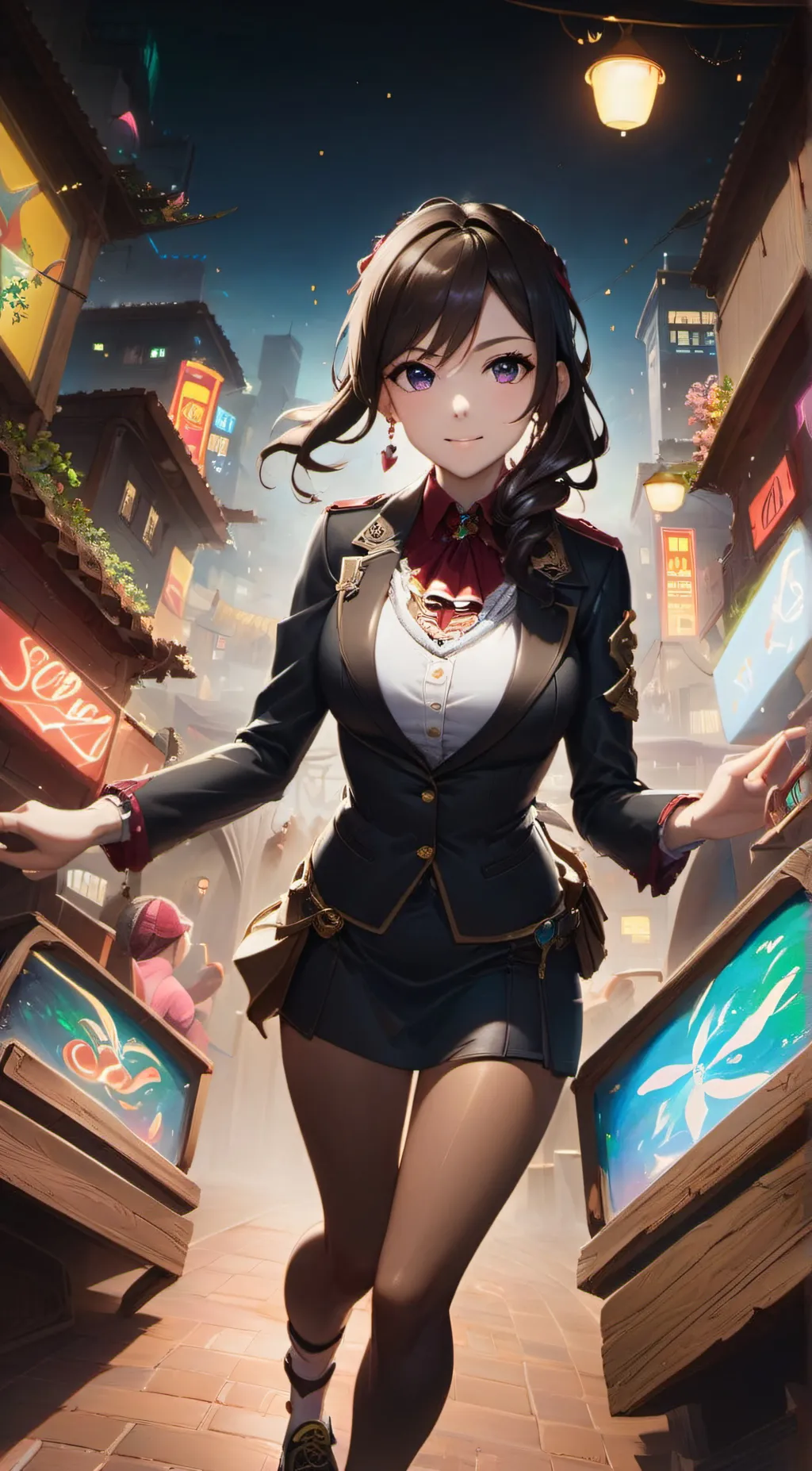 ai character: Kaylee Milly background