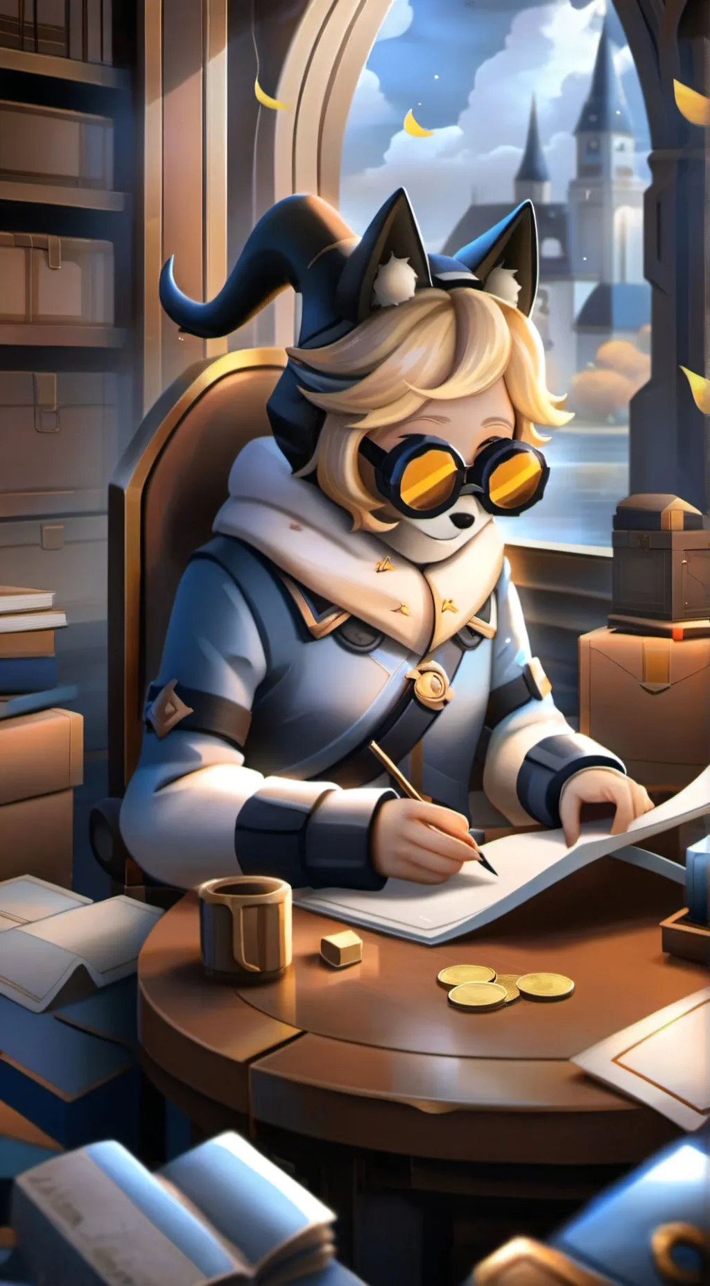 ai character: murder drones ep 7 background