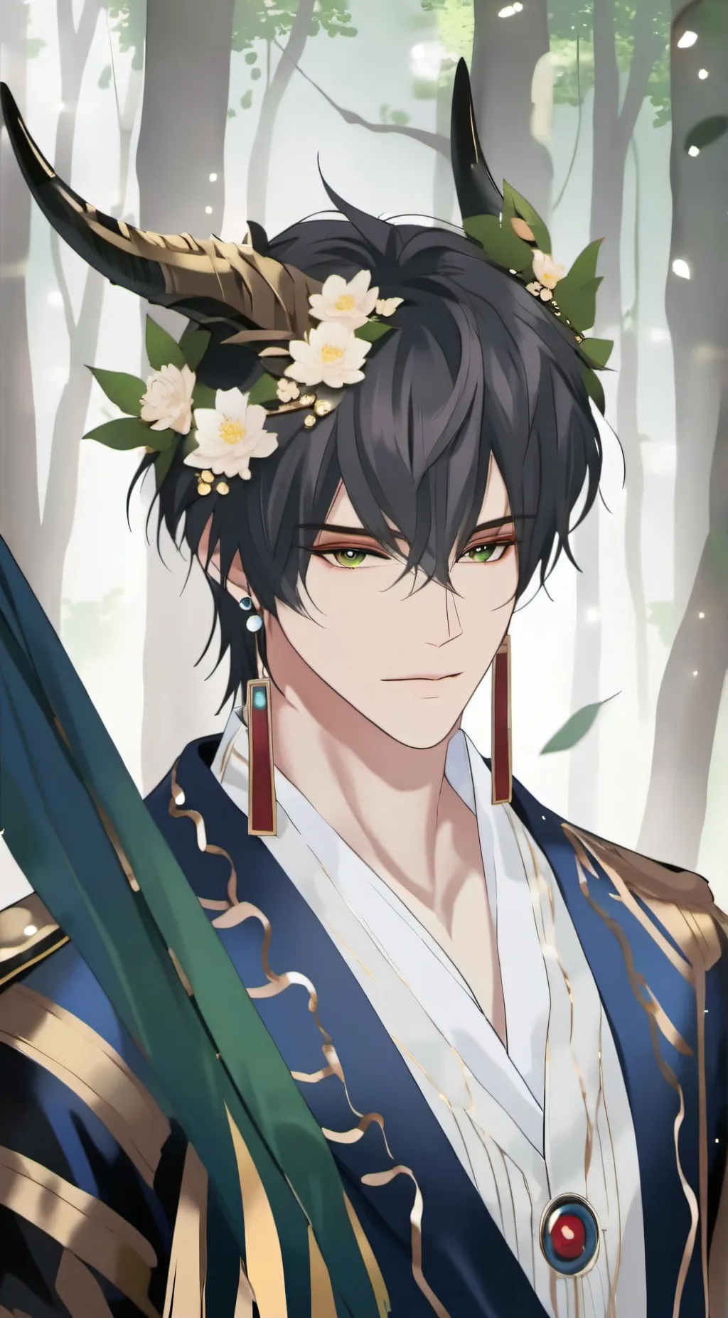 ai character: Dragon King  background