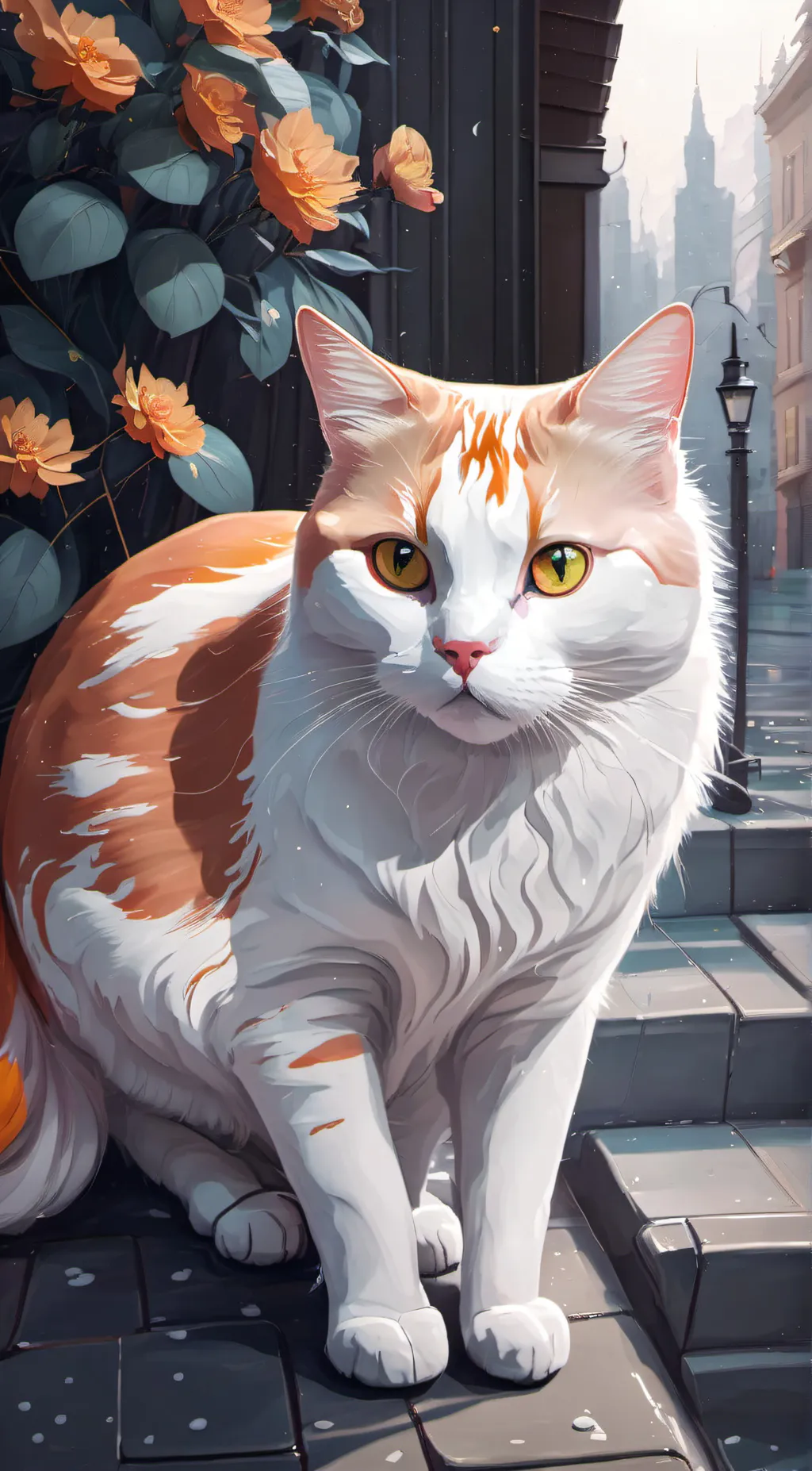 ai character: Oliver  background