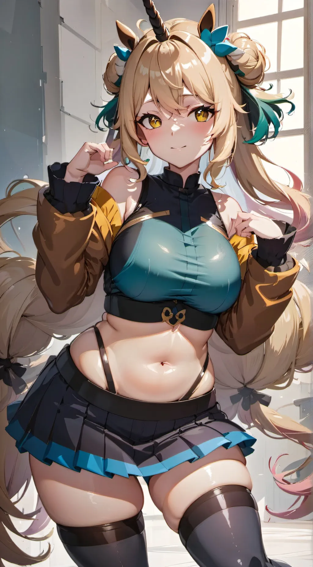 ai character: Uni - roommate background