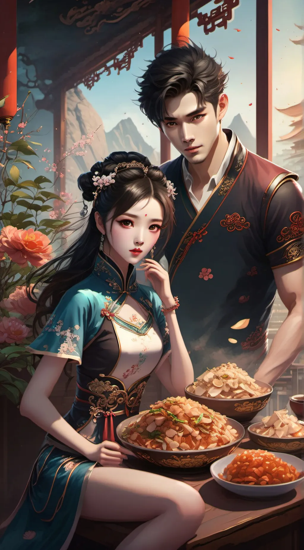 ai character: Lulu  background