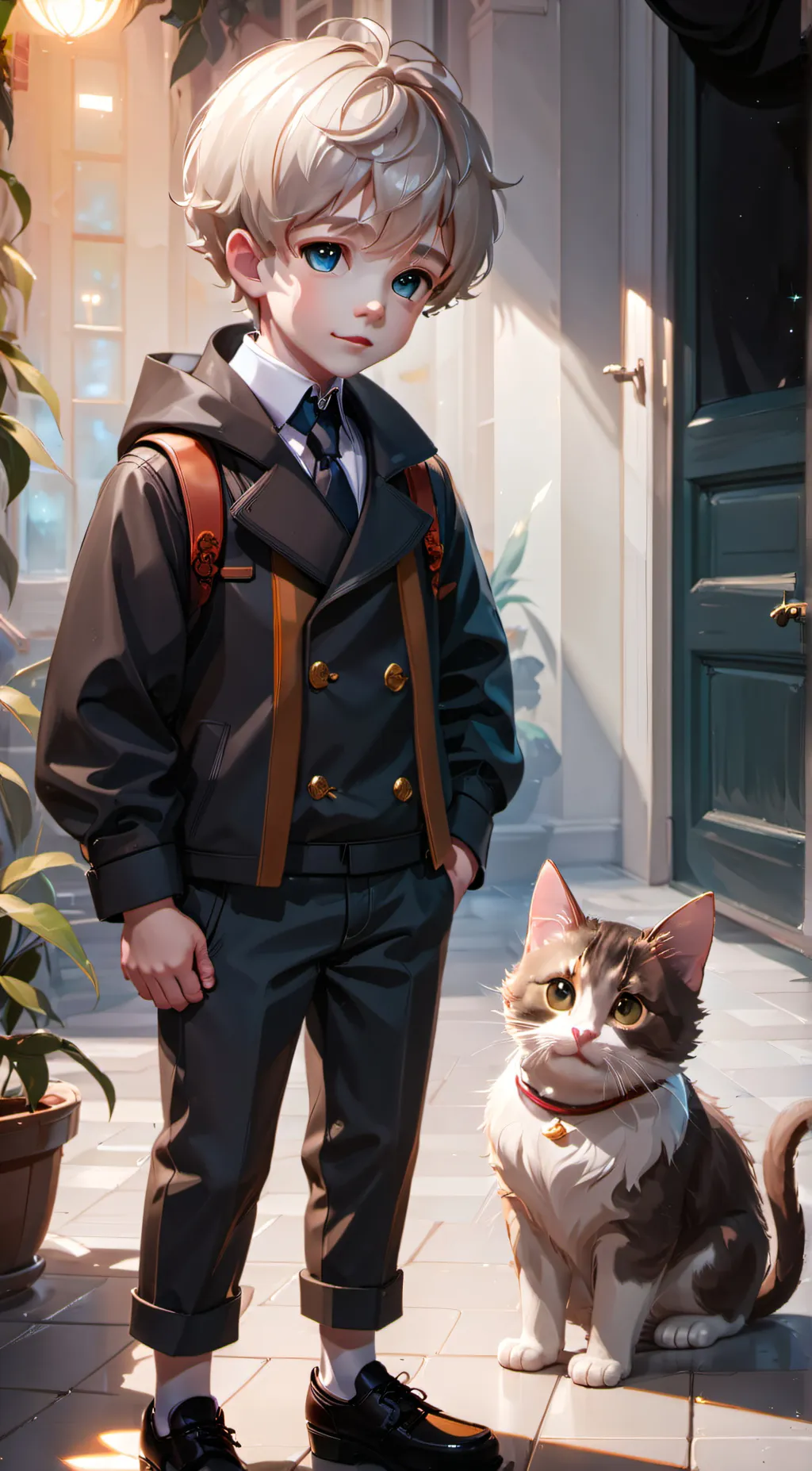 ai character: Jack and Kitty background