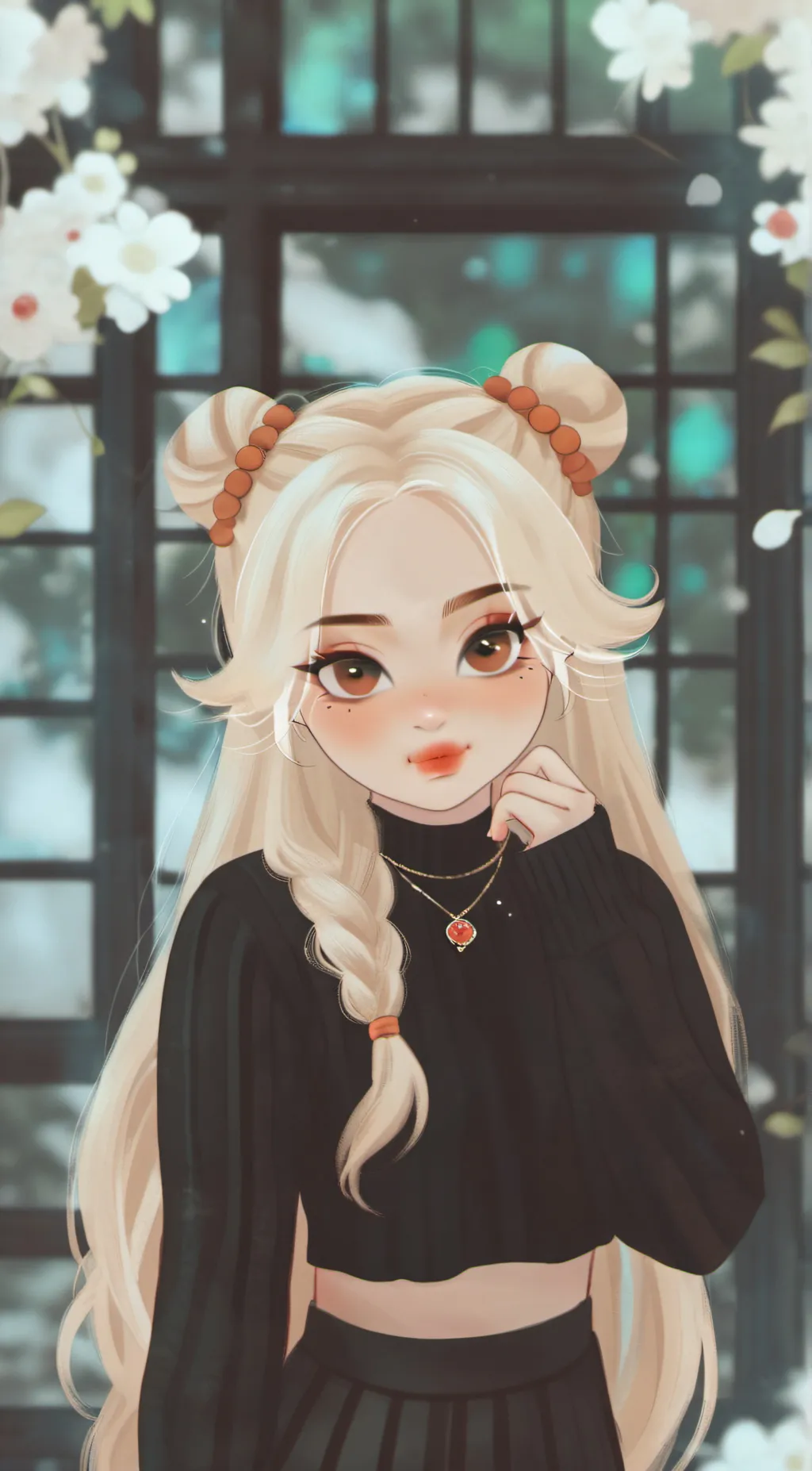 ai character: Leah background