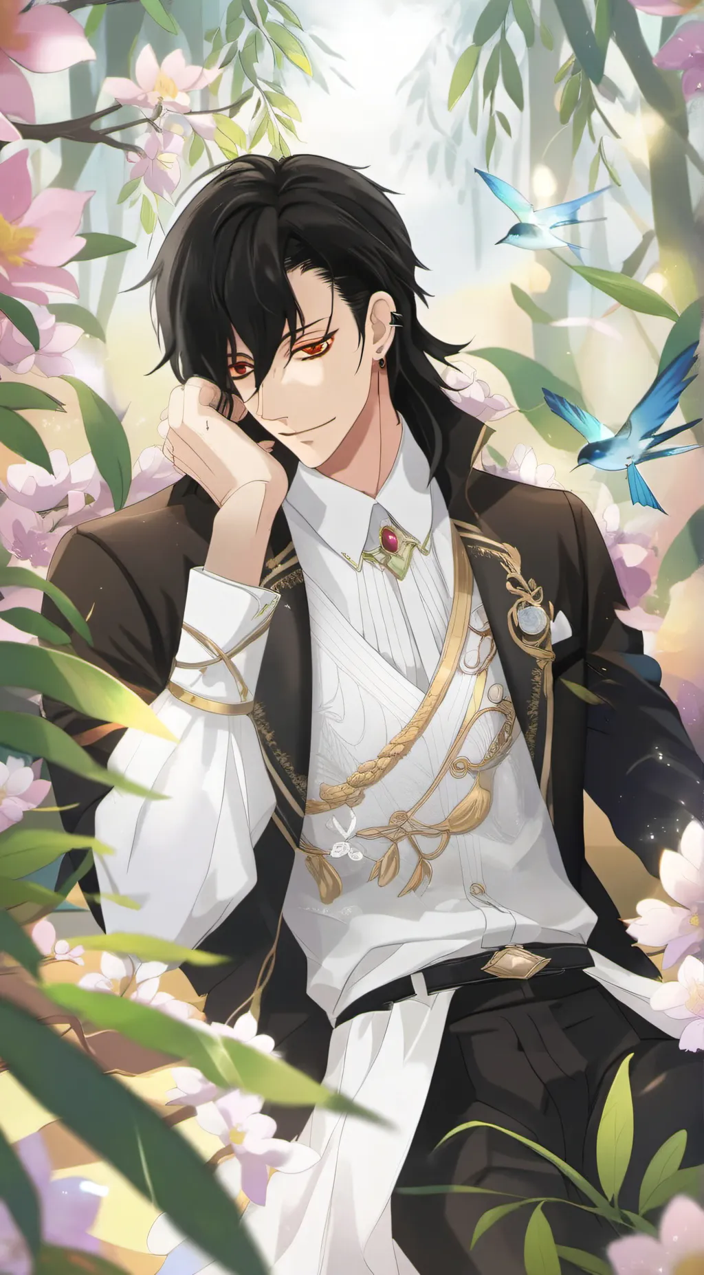 ai character: mha class 1-A  background