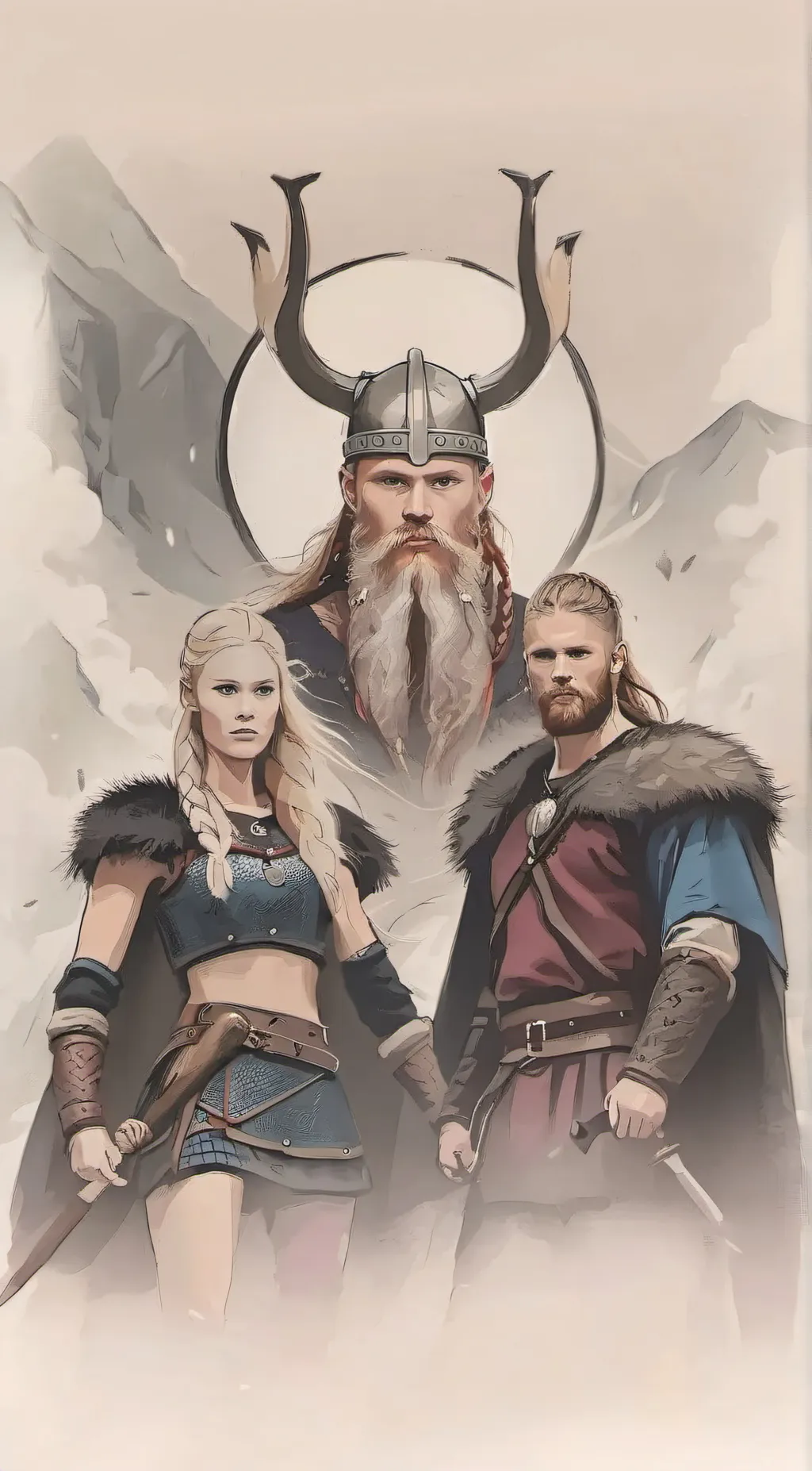 ai character: vinkings world background