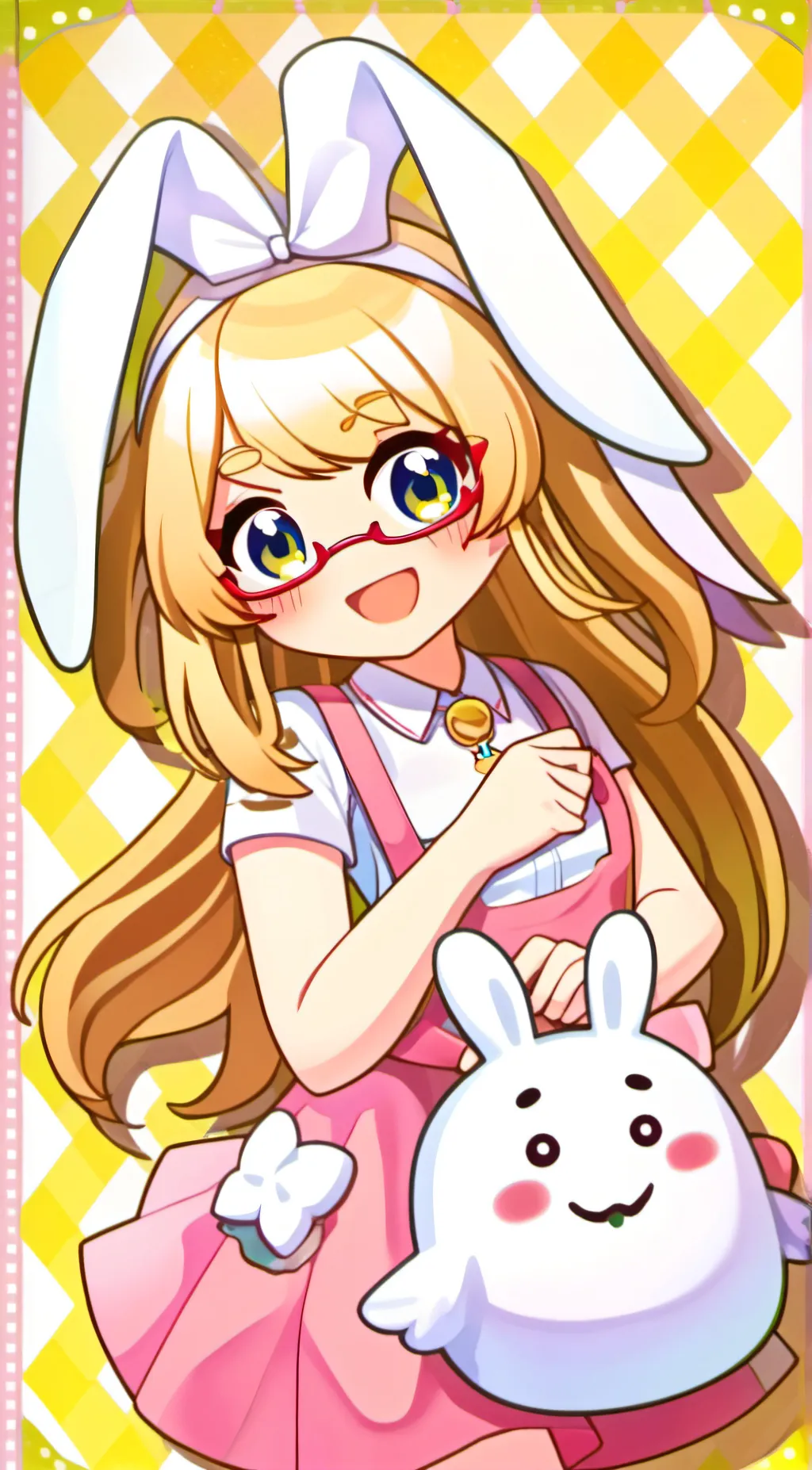 ai character: Mika Rou 🐰 background