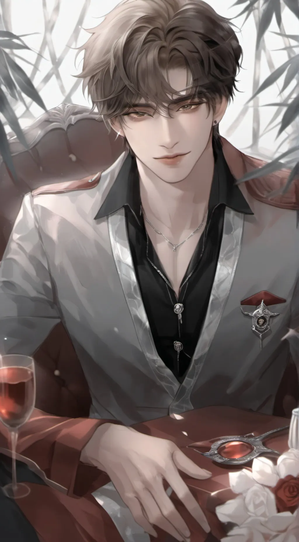 ai character: Ash background