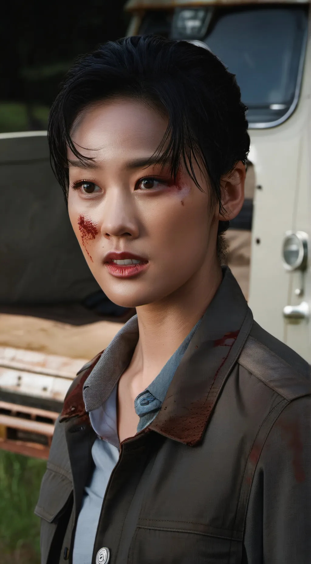 ai character: gleen rhee background