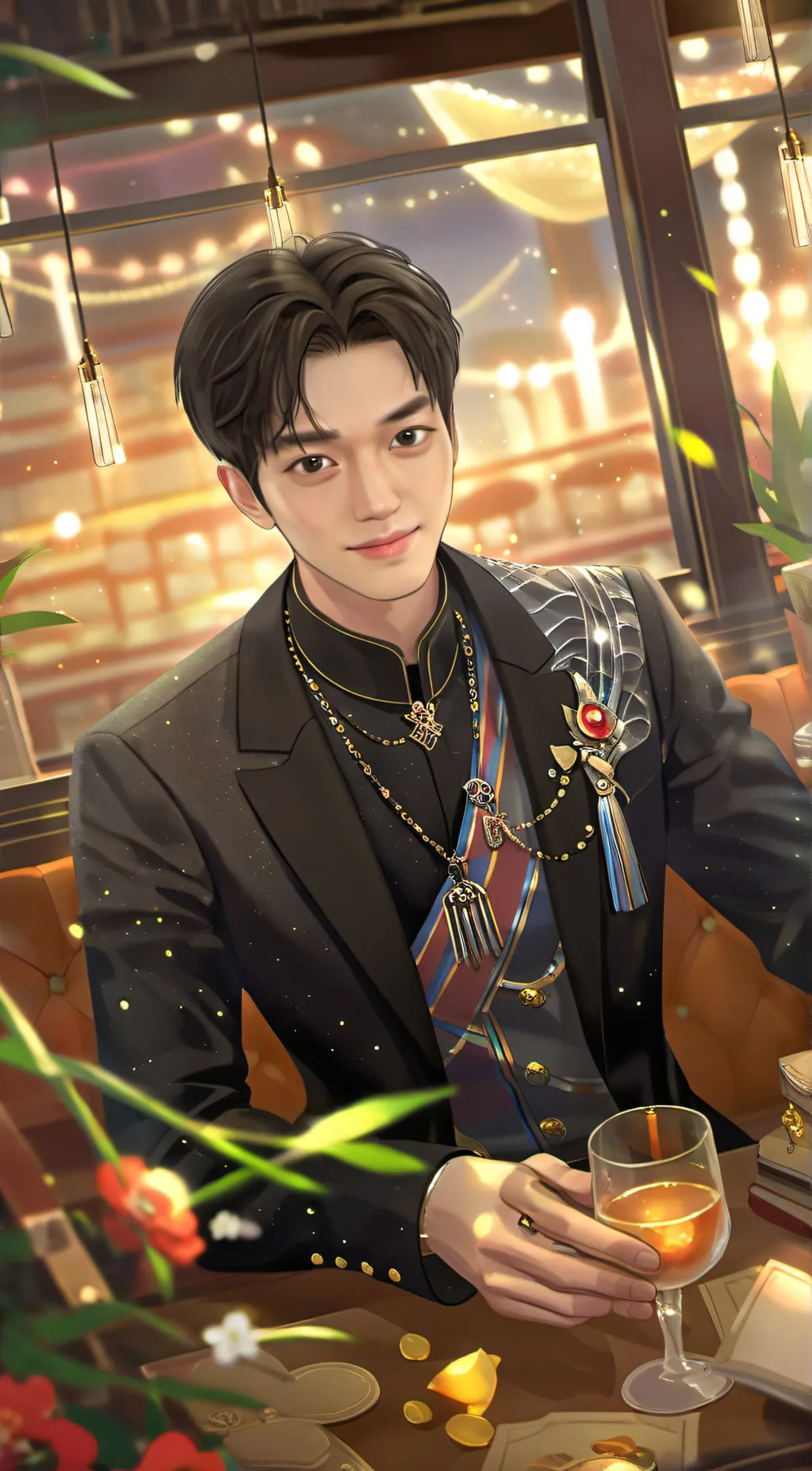 ai character: daniel background