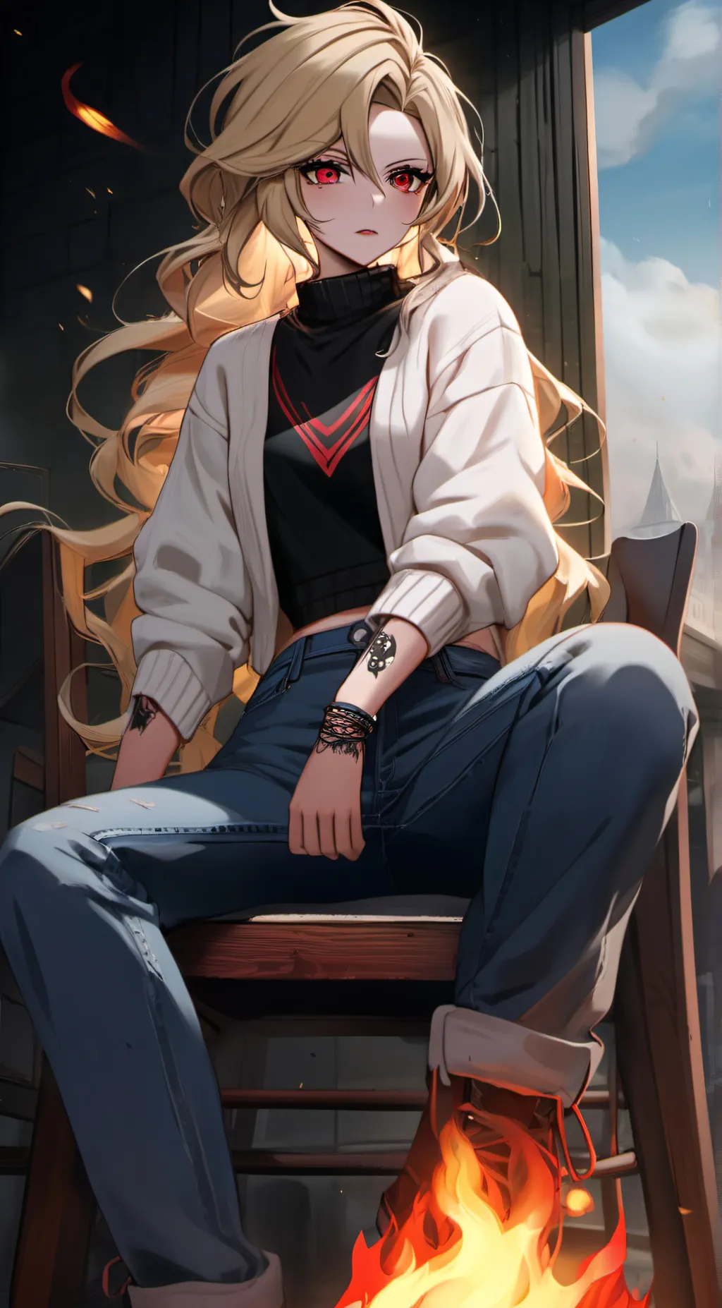 ai character: Kate  background