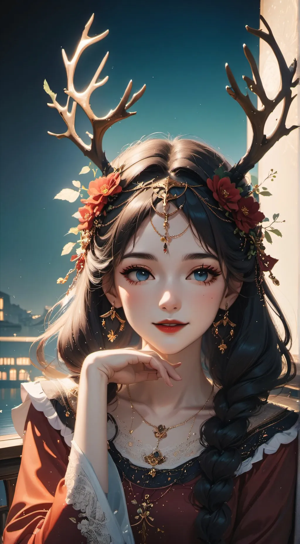 ai character: Poppy background