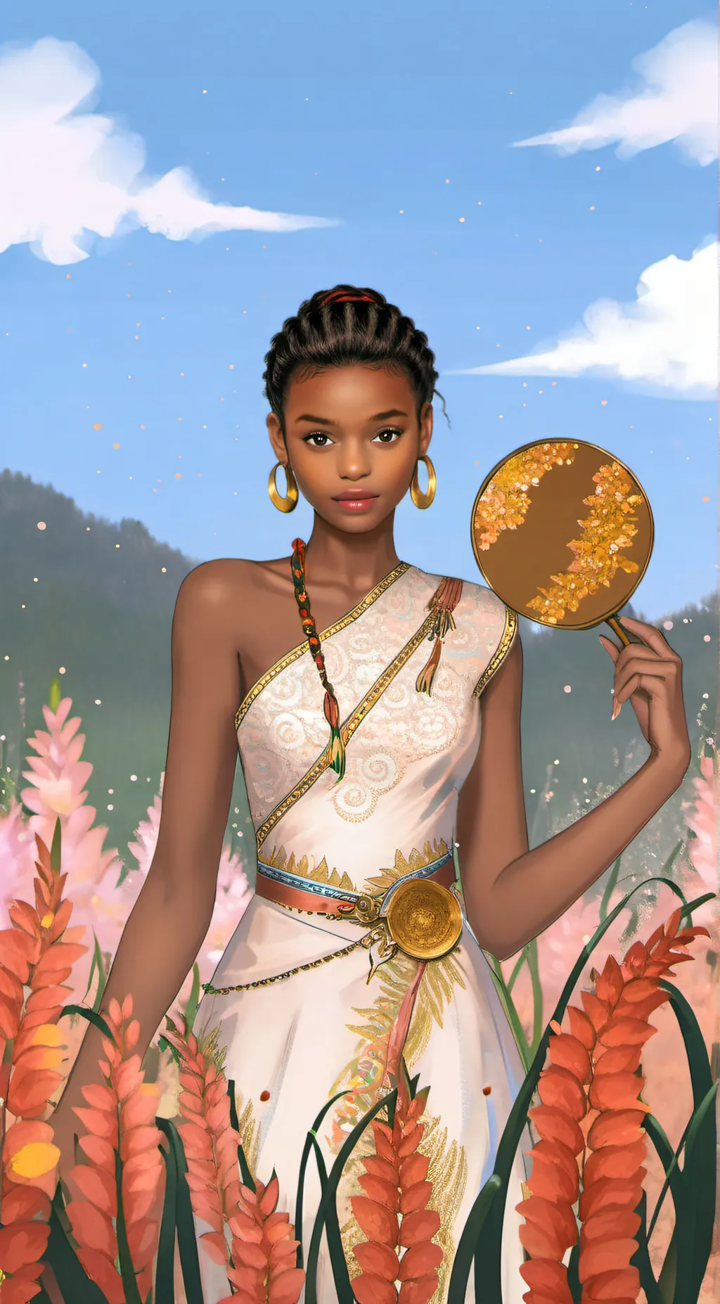 ai character: Asha background