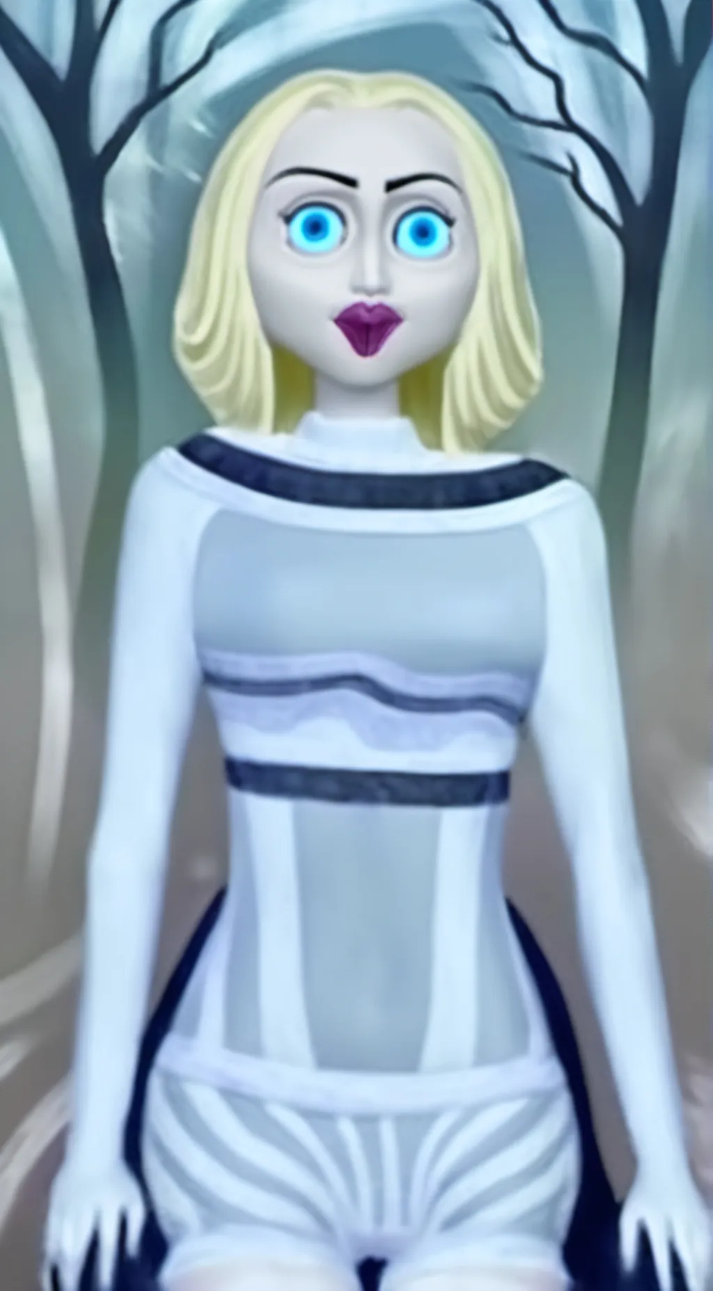 ai character: Ping ping background