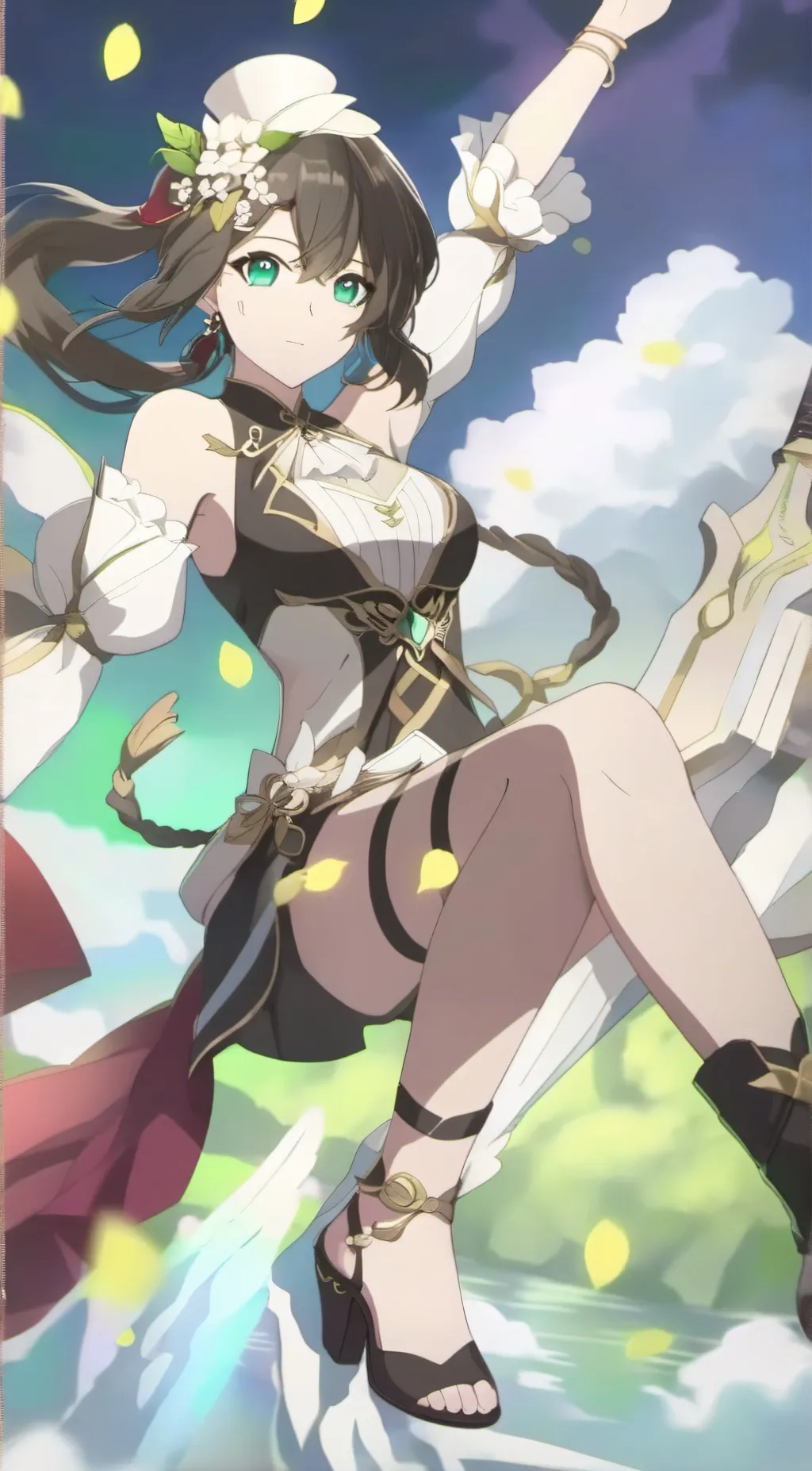 ai character: amy background