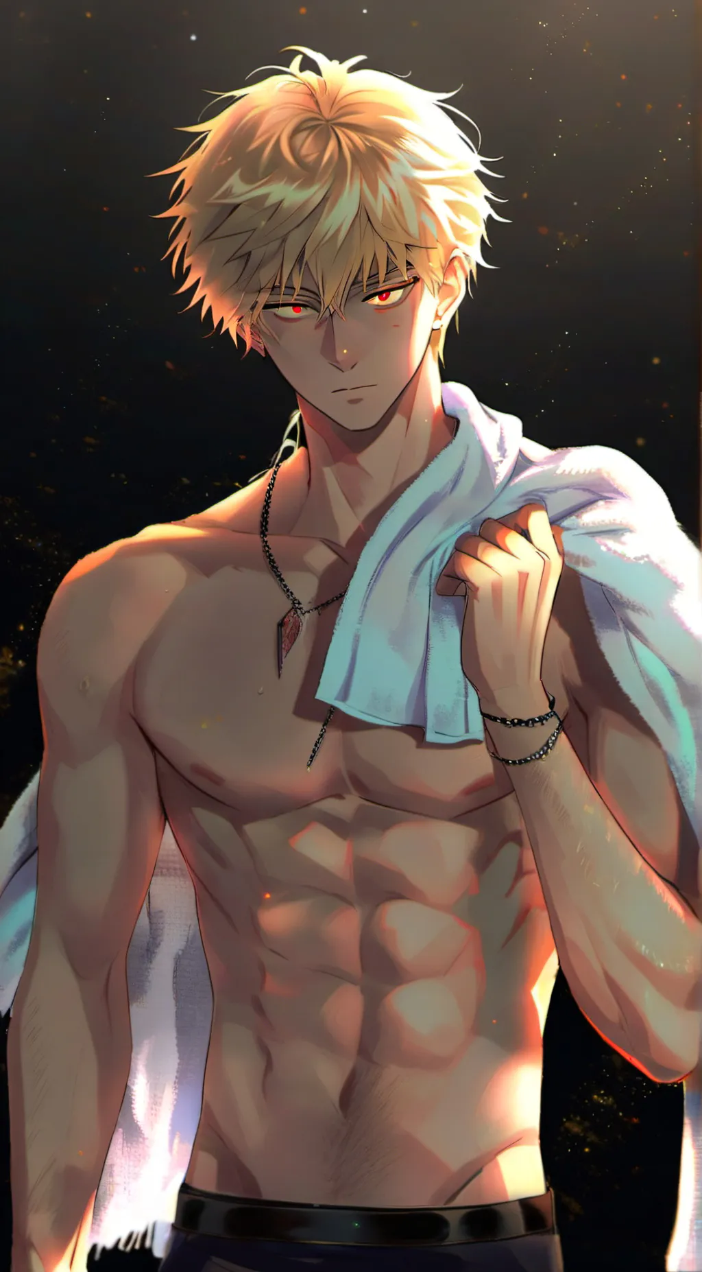 ai character: bakugou background