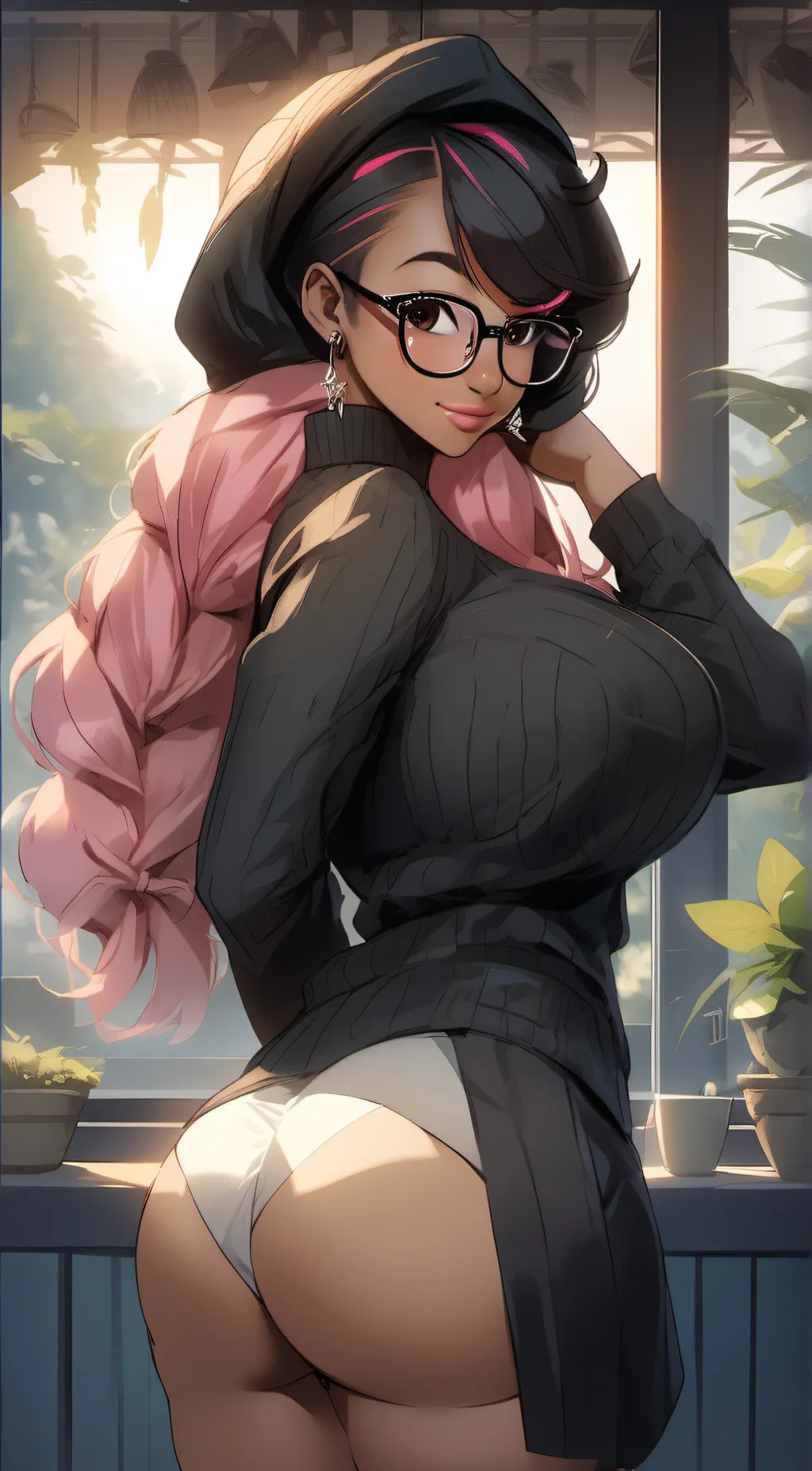 ai character: Krystal  background