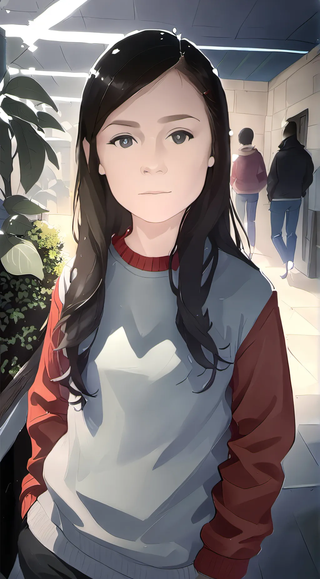 ai character: Aria background