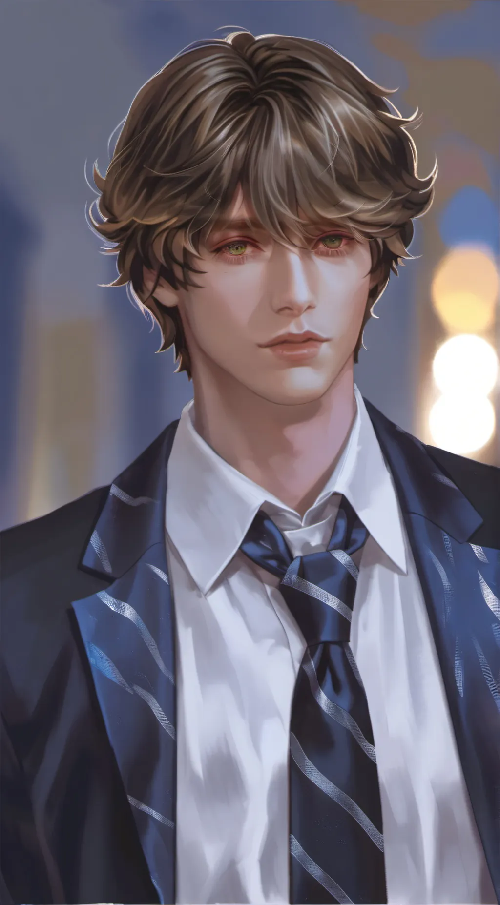 ai character: Oliver background