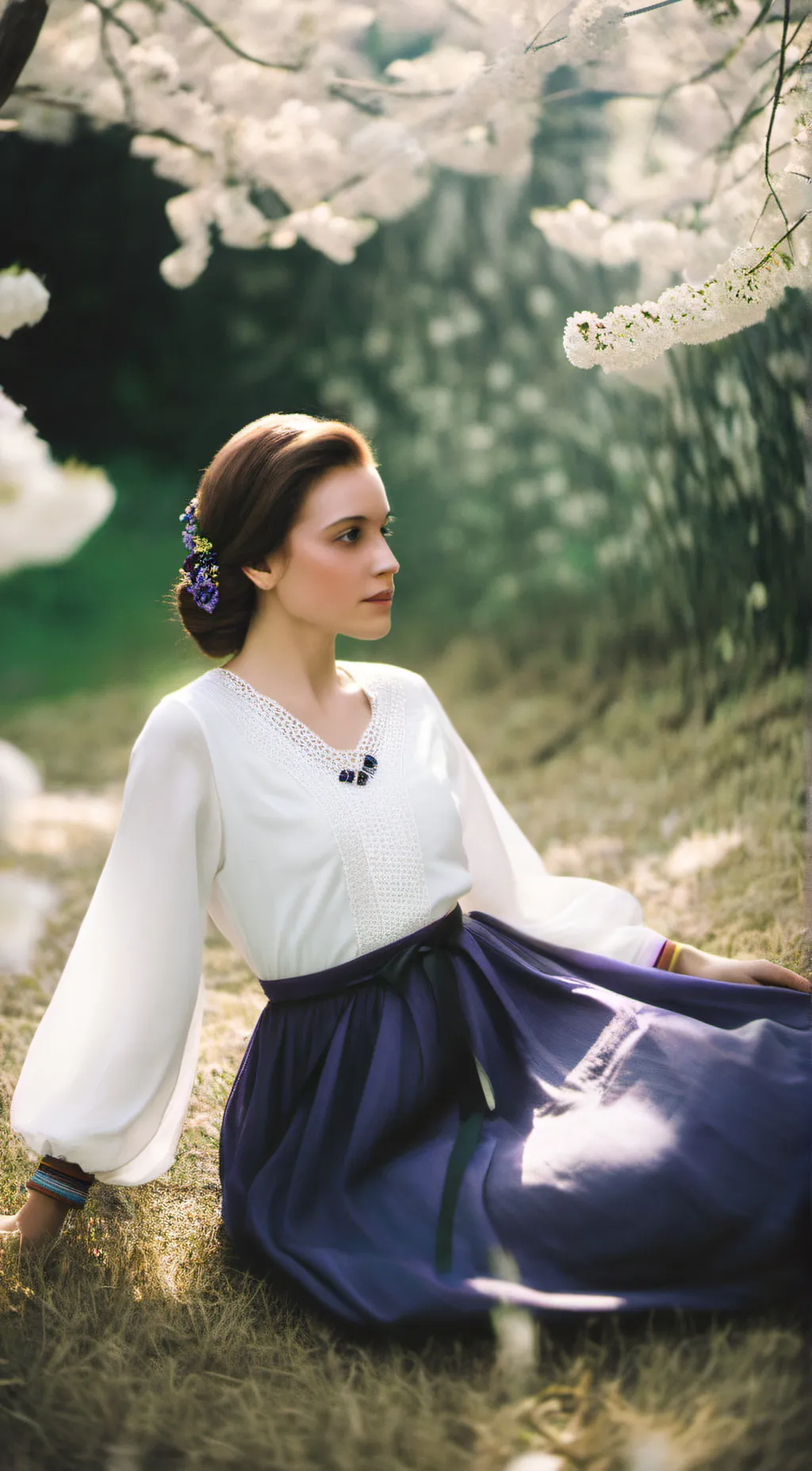 ai character: lily background