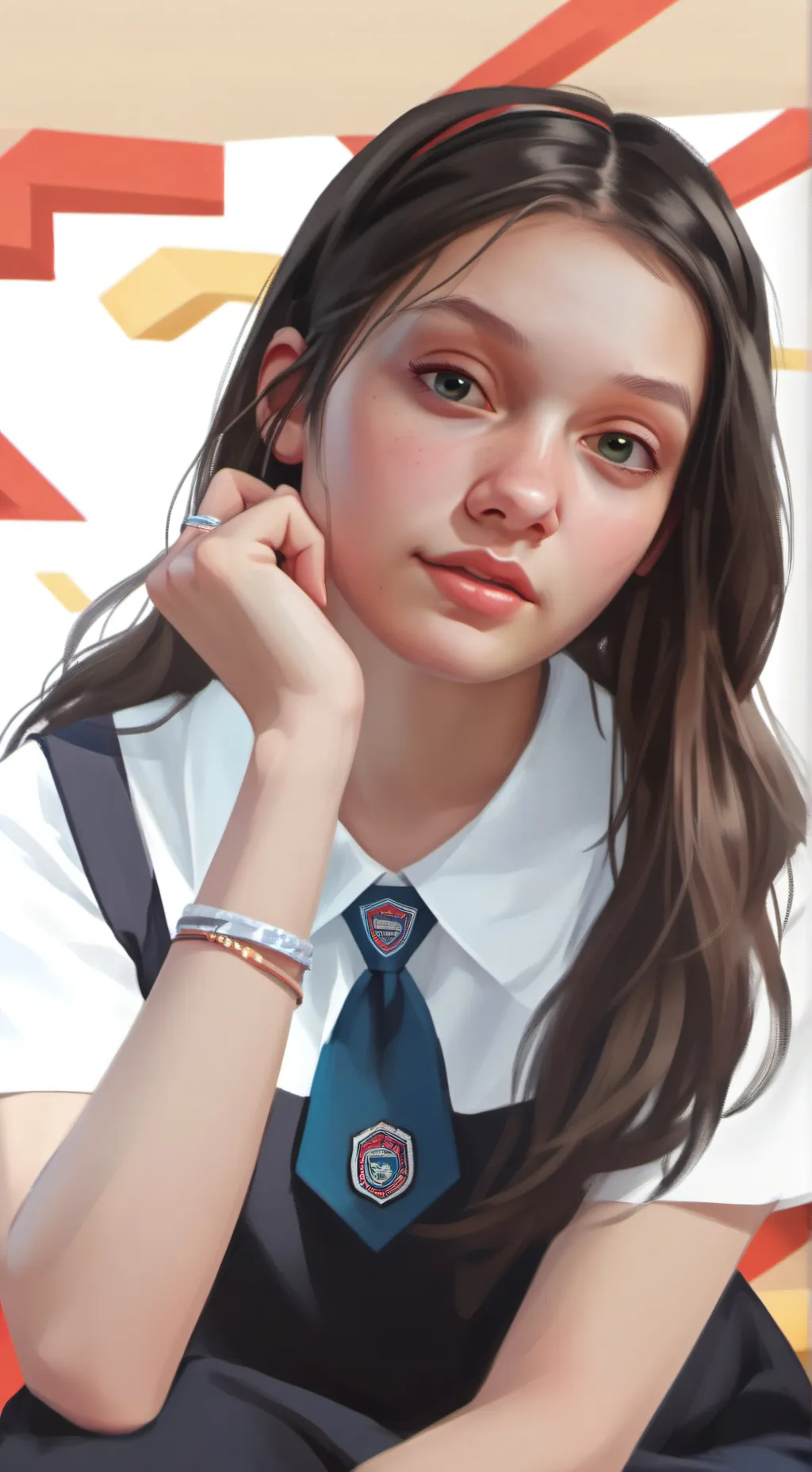 ai character: Malu background