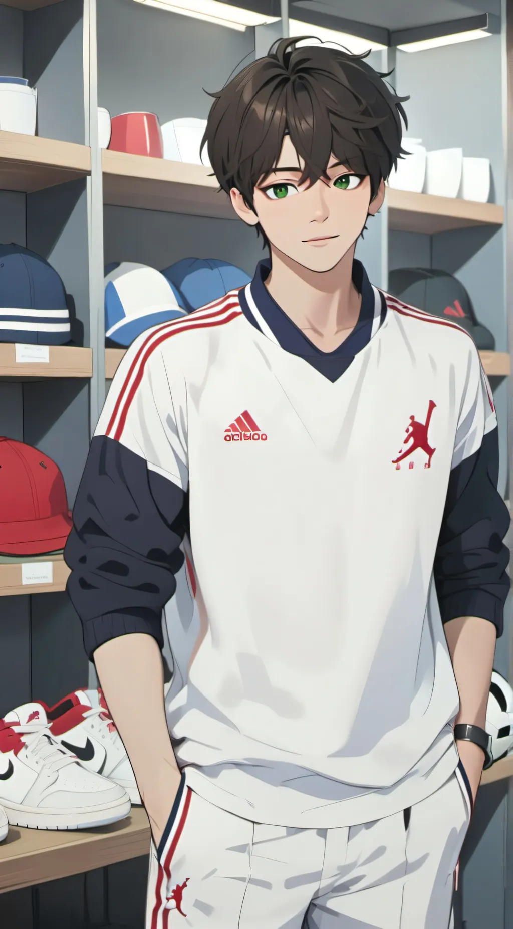 ai character: Liam! background