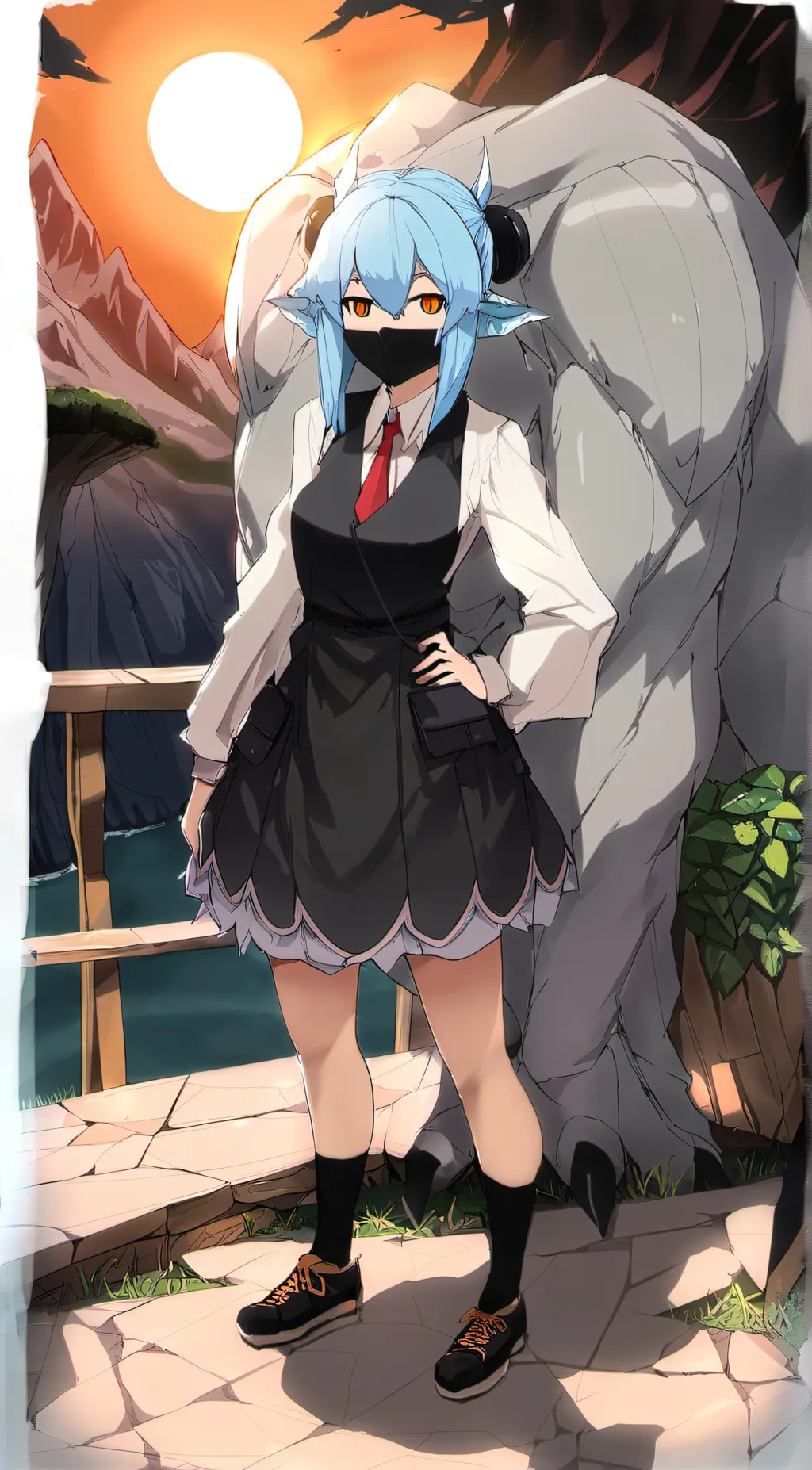 ai character: mia background