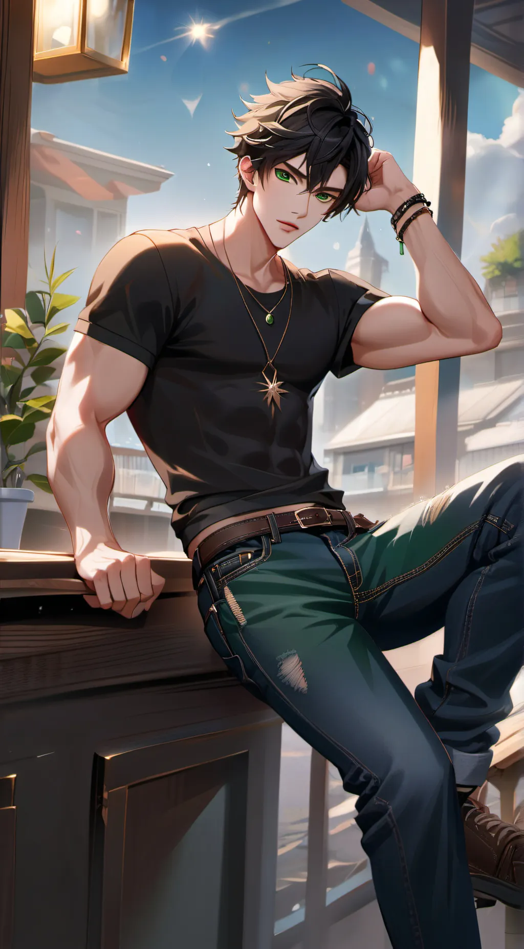 ai character: Jack  background