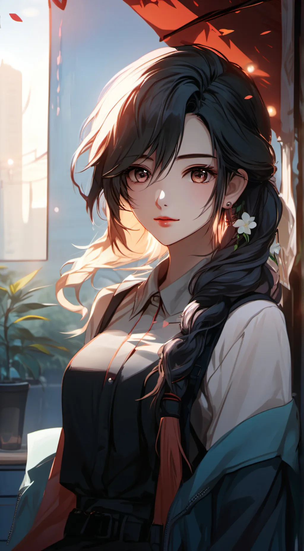 ai character: Jade background