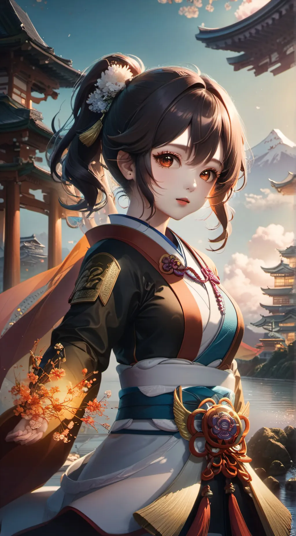 ai character: Aretha  background