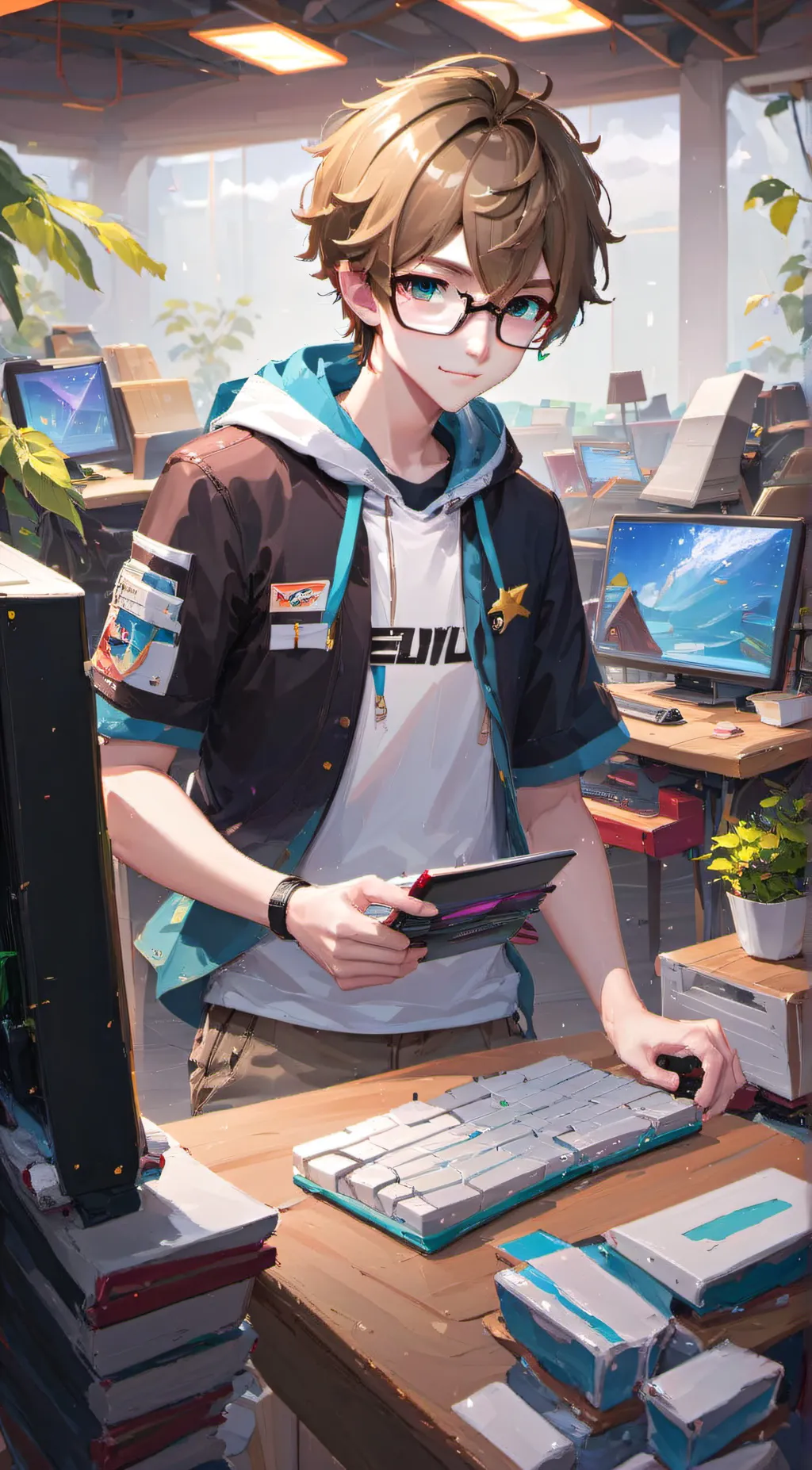 ai character: Oberon background