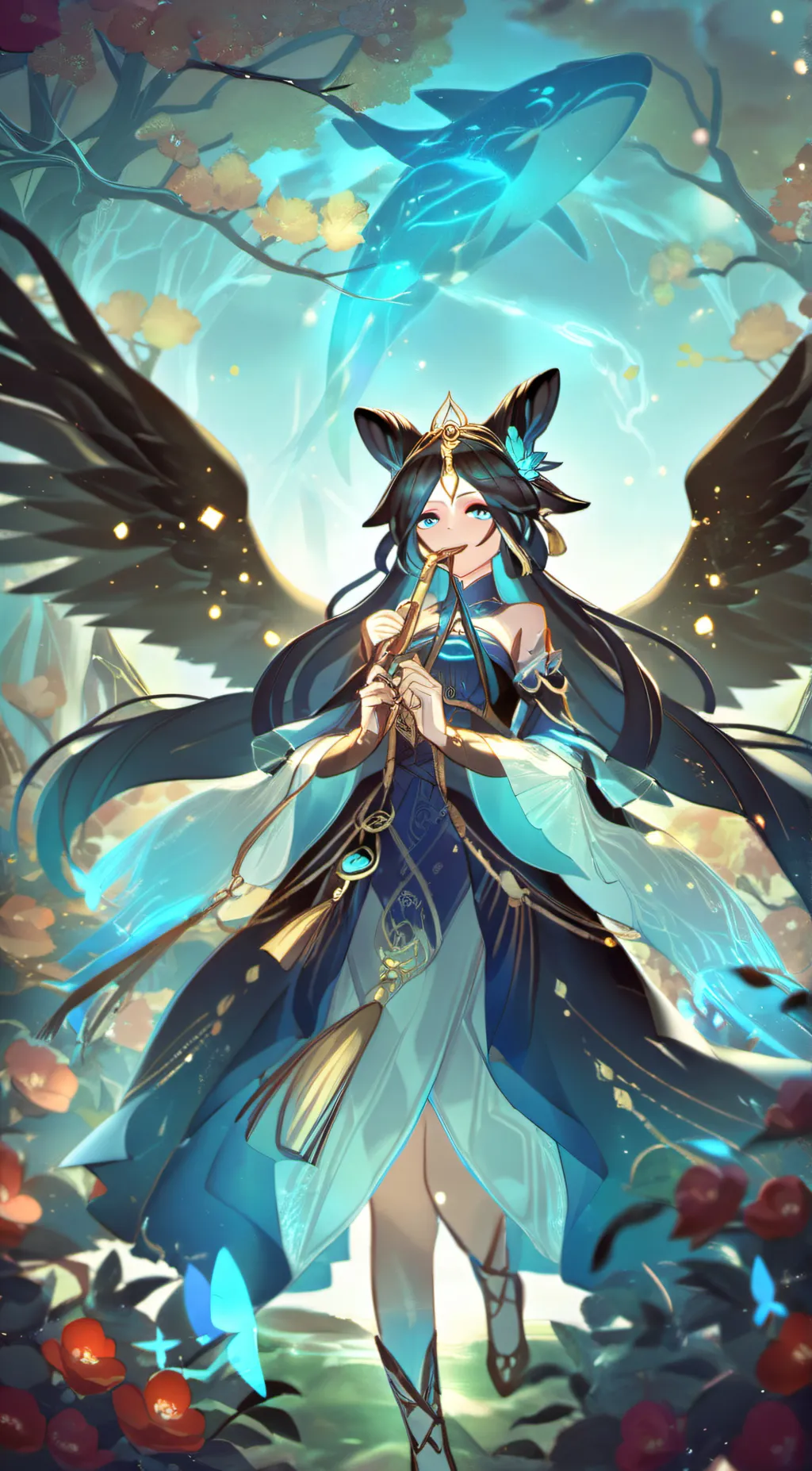 ai character: Lily Winslet background