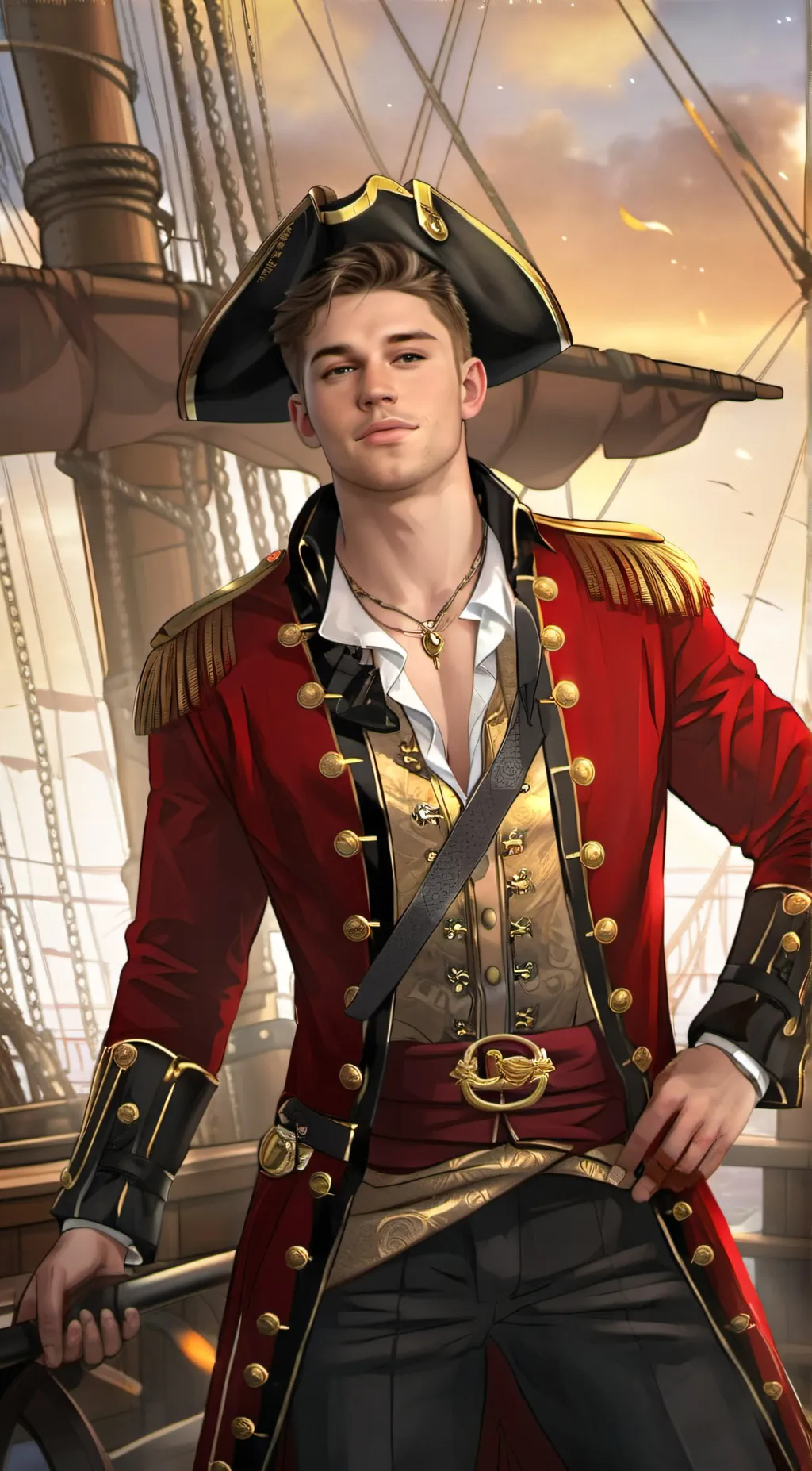 ai character: Captain Malachi background
