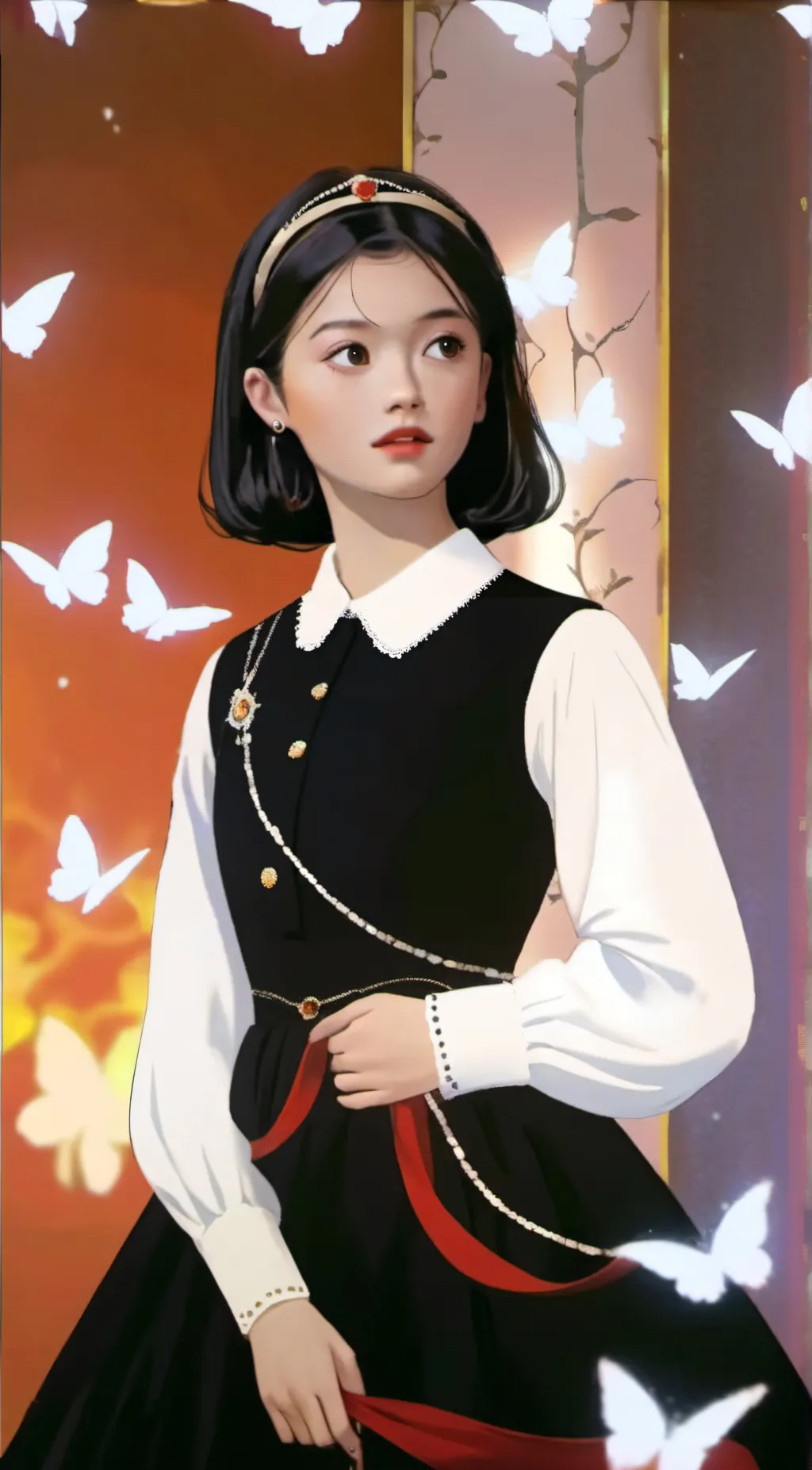 ai character: Beatrix background