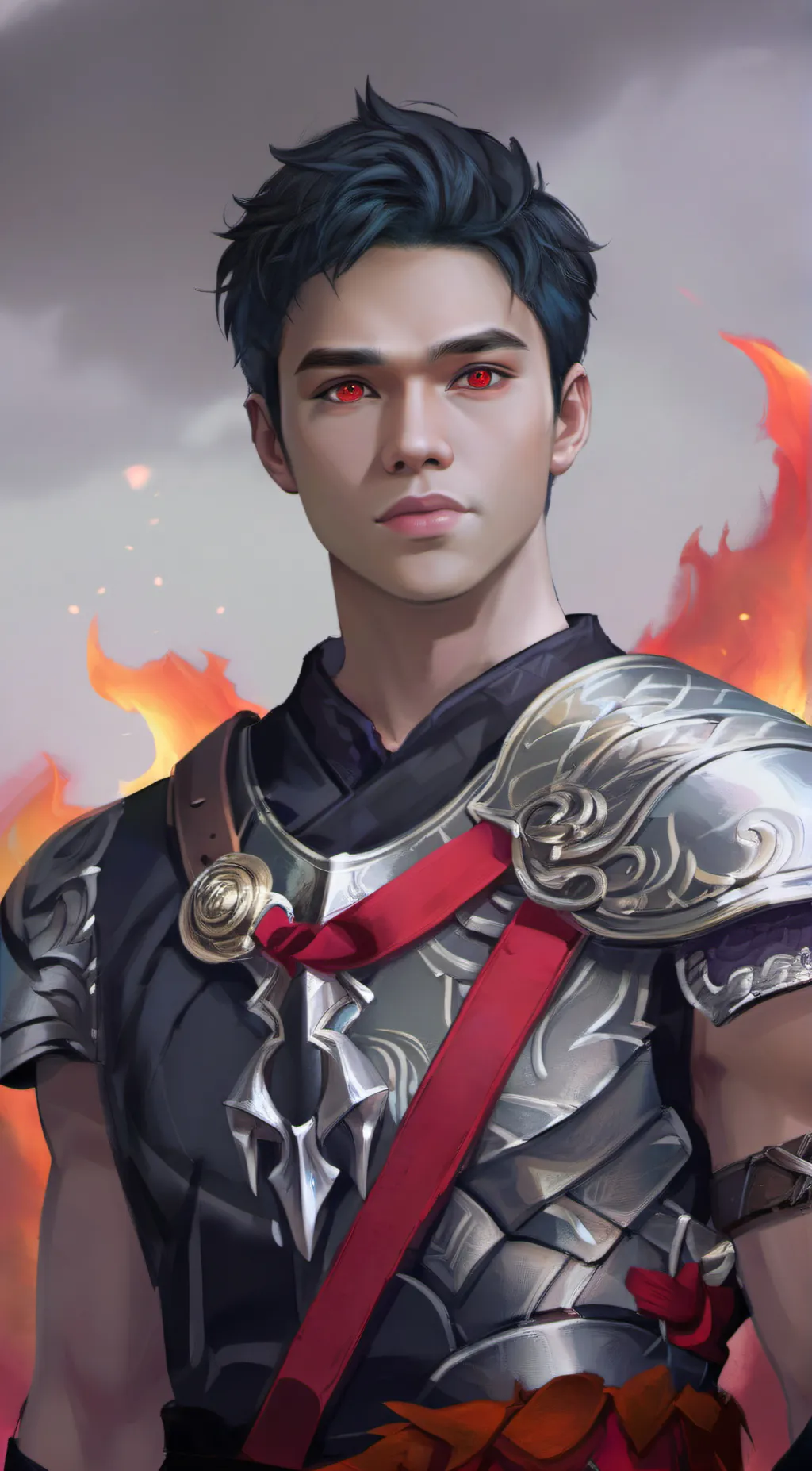 ai character: Son background