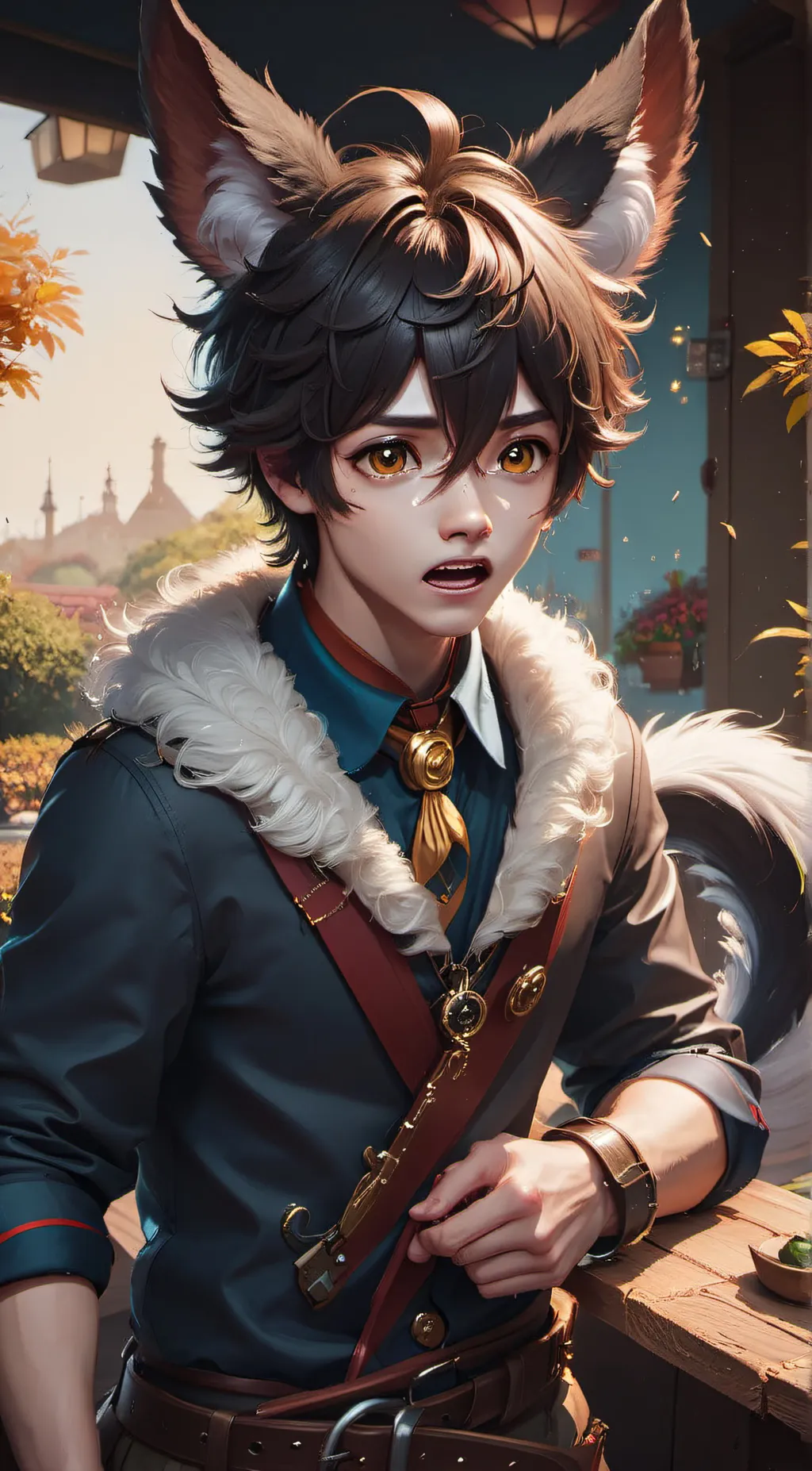 ai character: Axel background