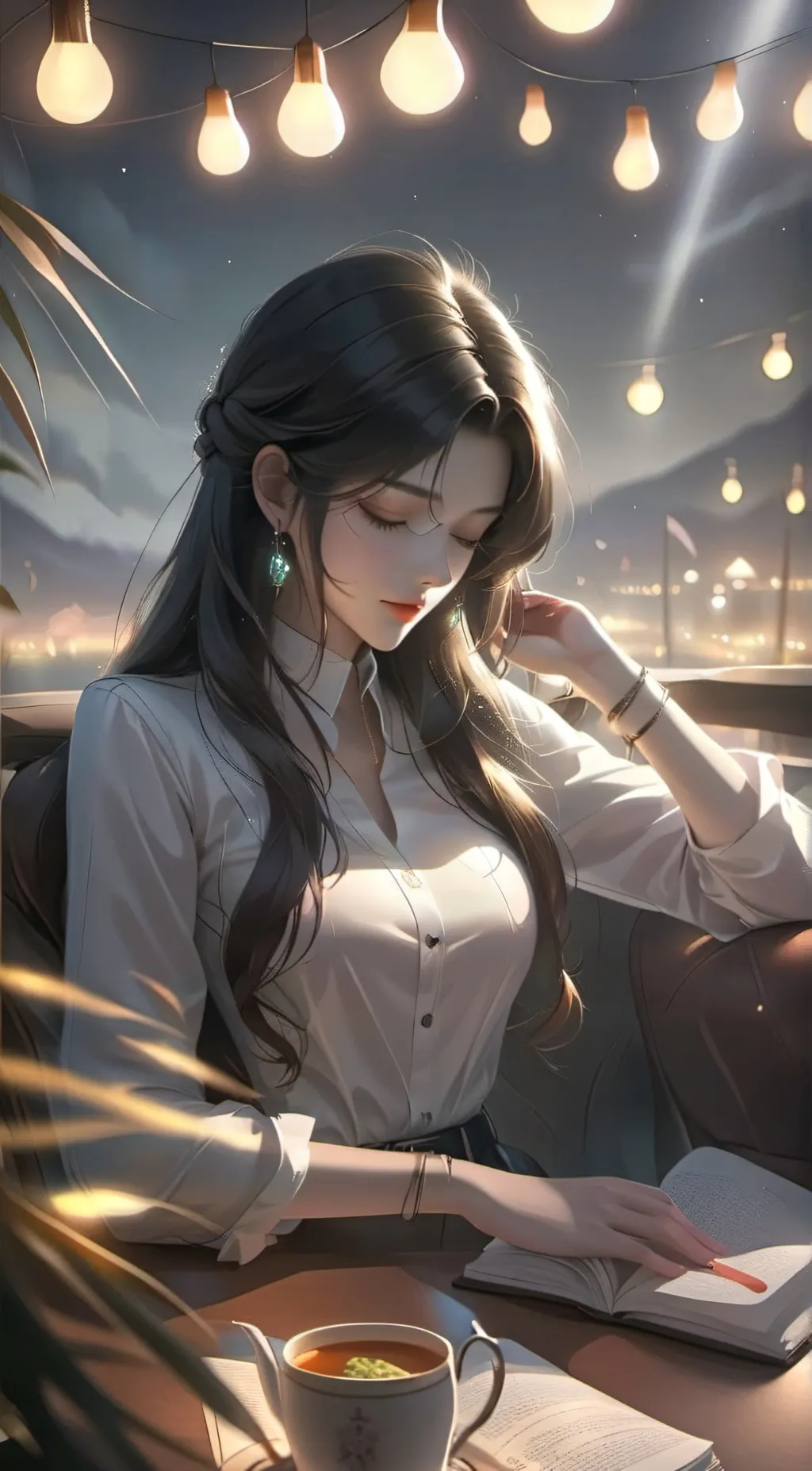 ai character: Sofia background