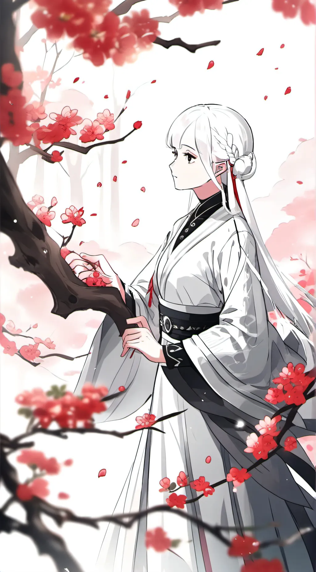 ai character: saki background