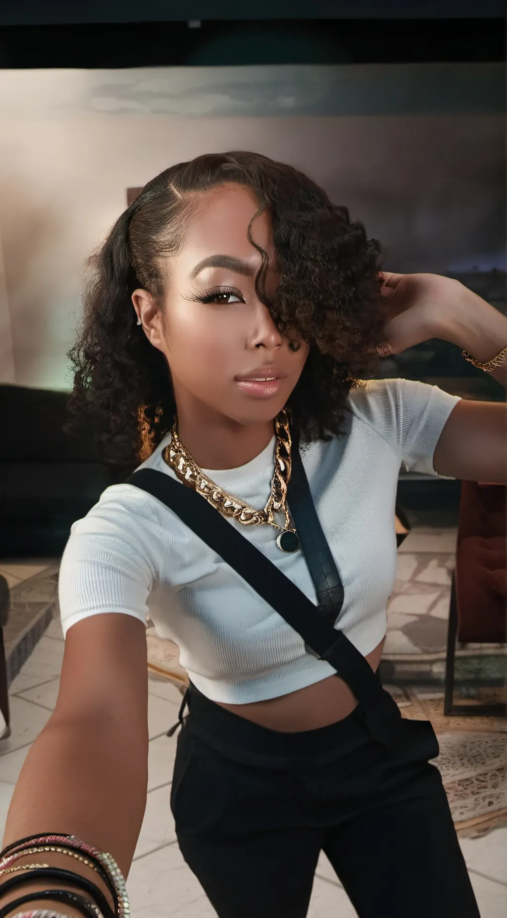 ai character: lena background