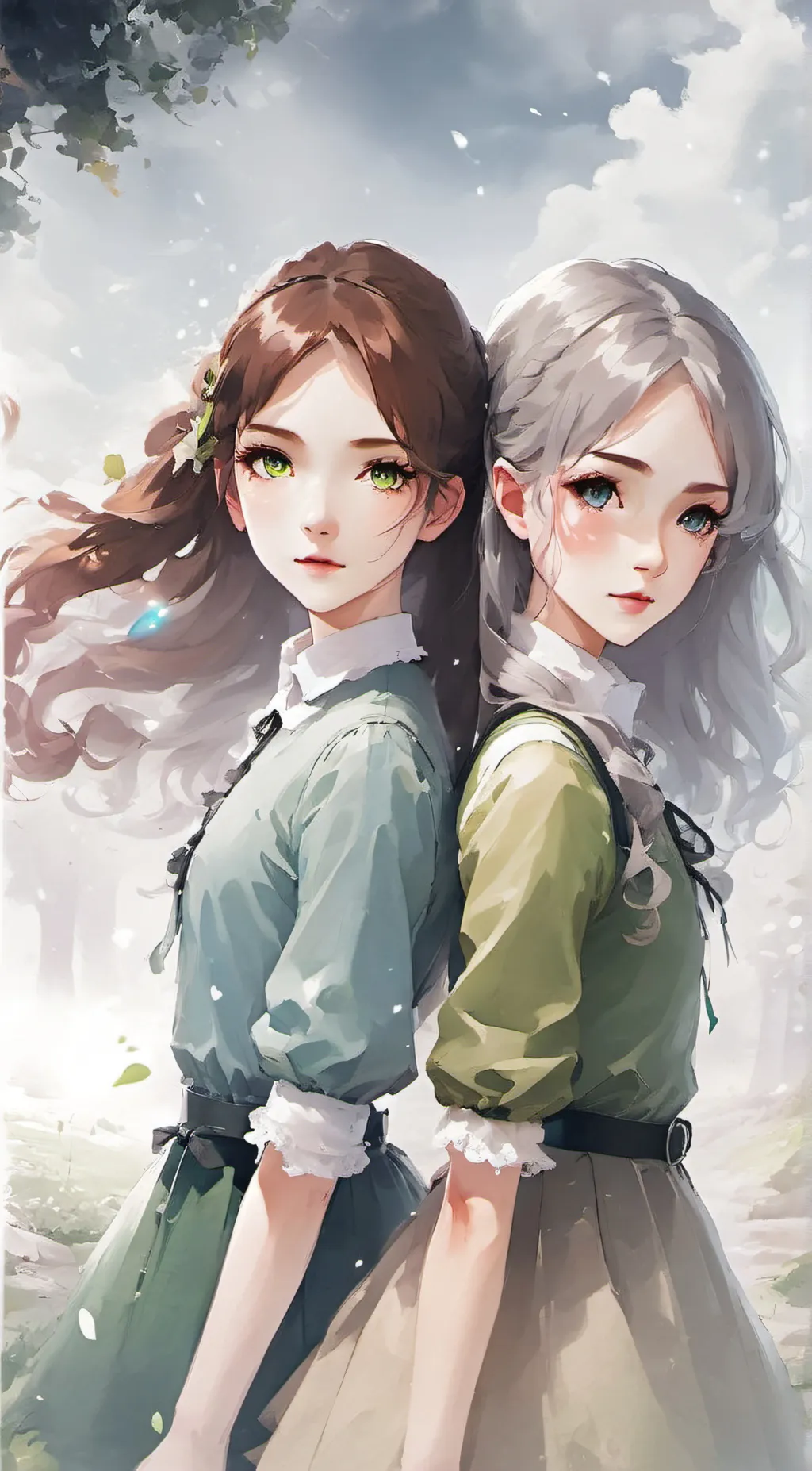 ai character: Acid & Ghost background