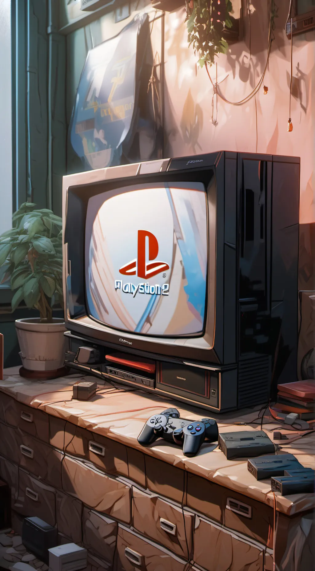 ai character: PlayStation 2  background