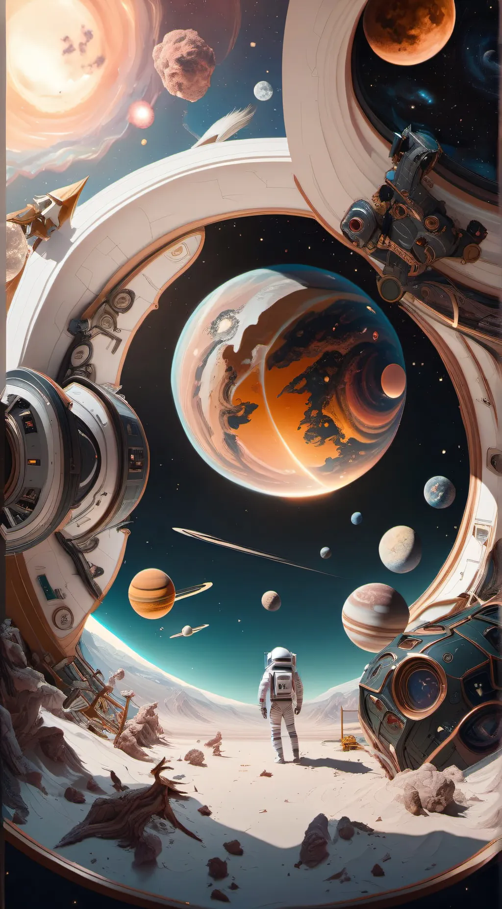 ai character: we found a new wor background