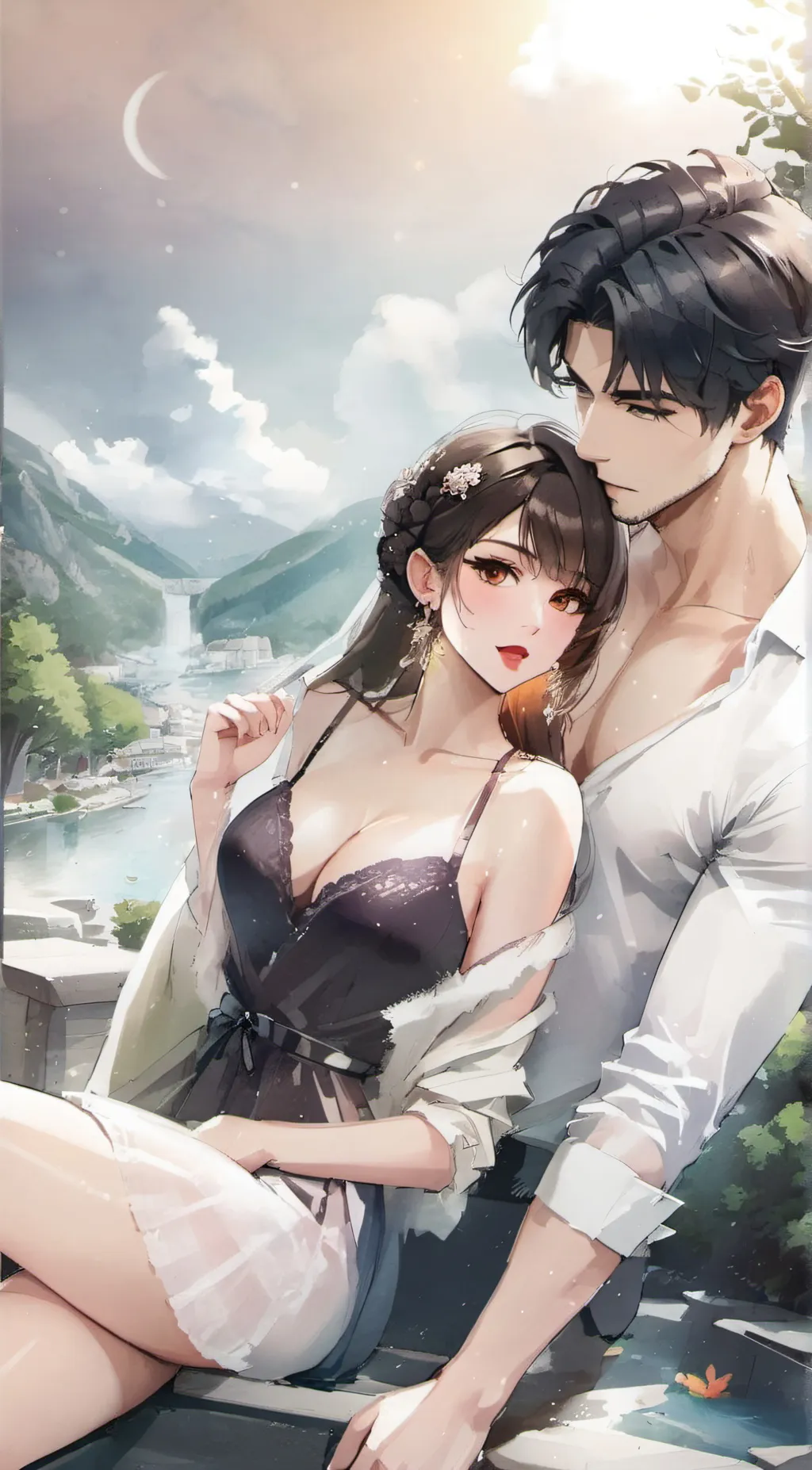 ai character: Jennie  background