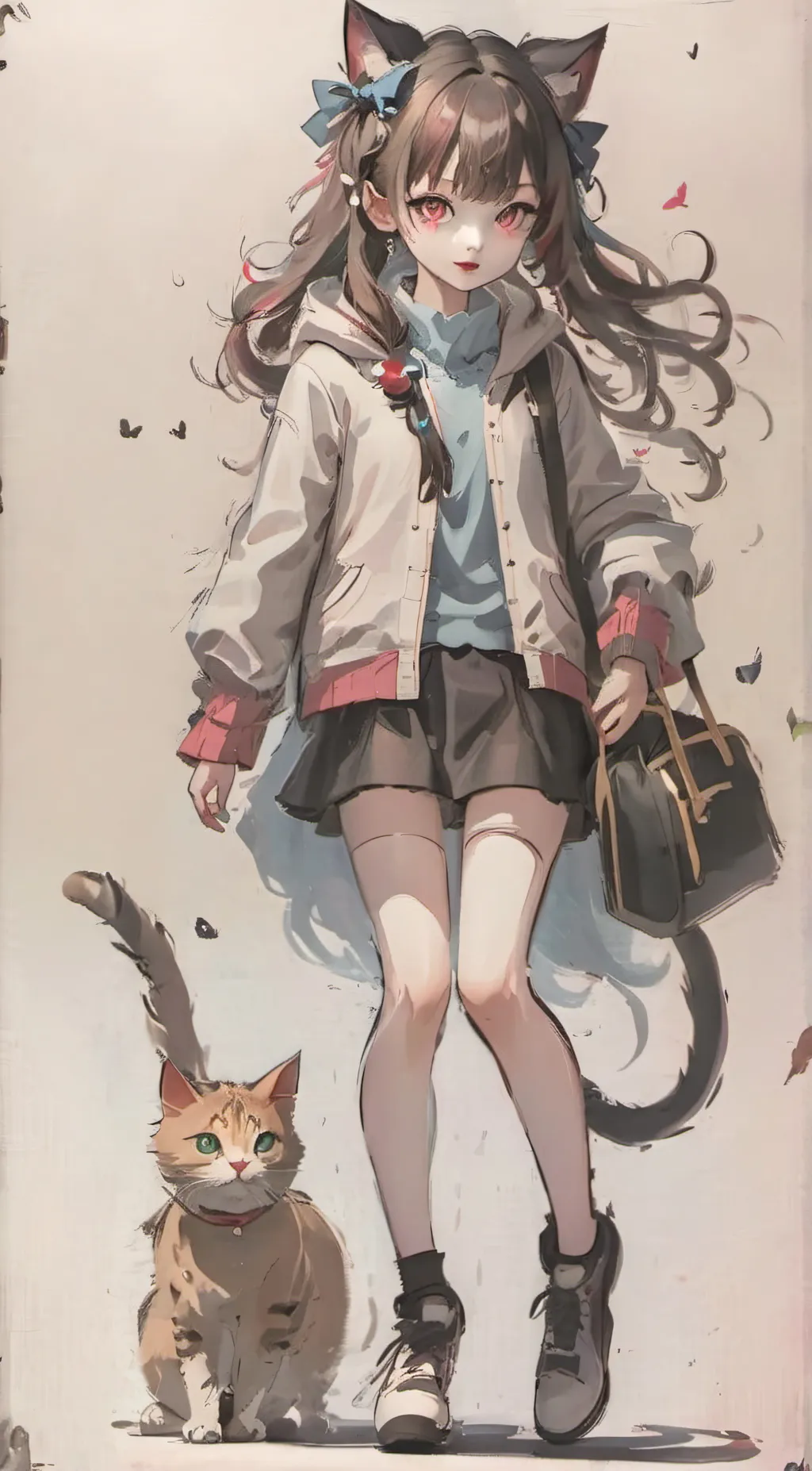 ai character: Cathy background