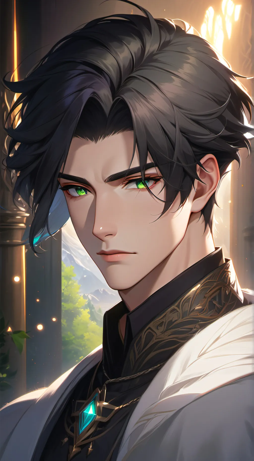 ai character: vinn background